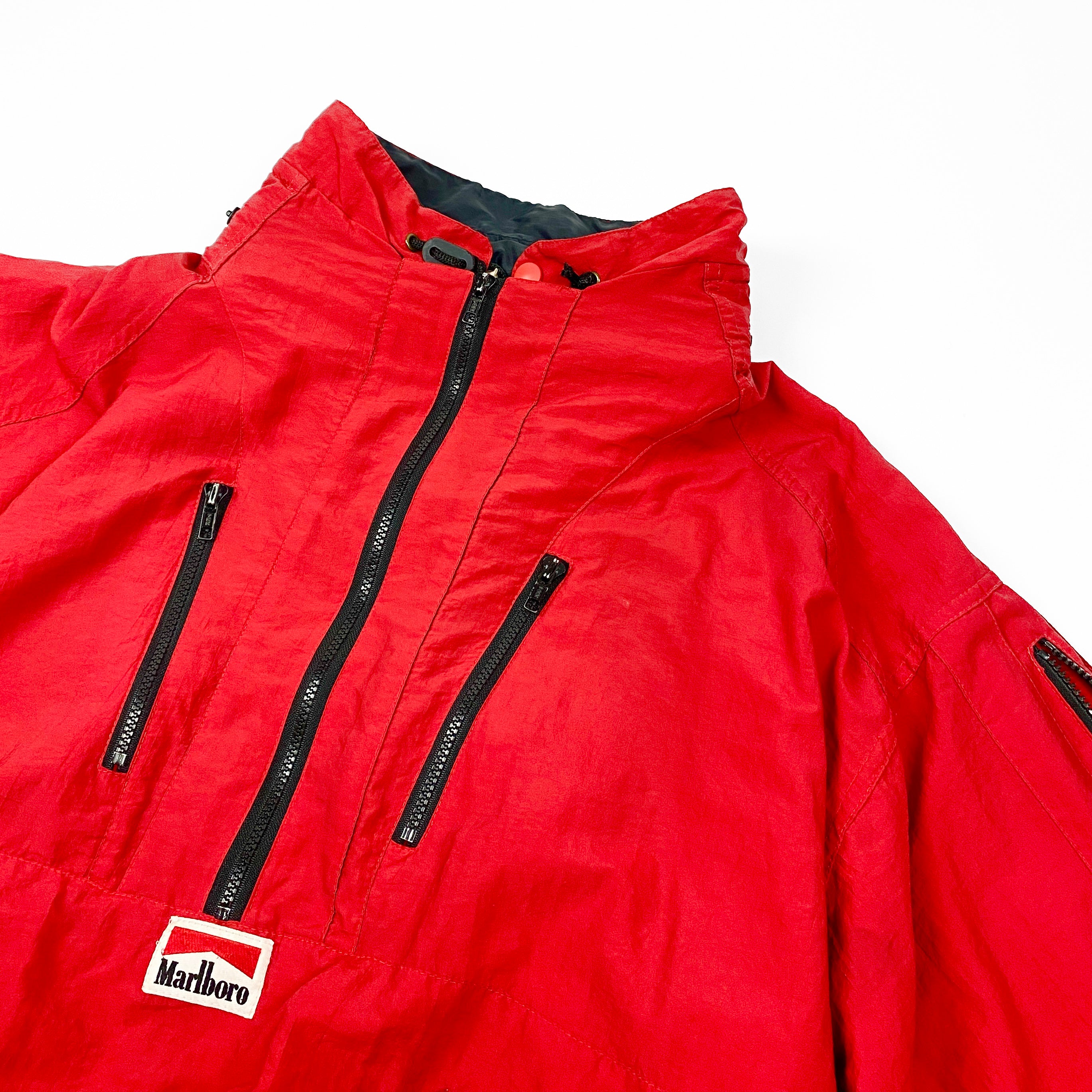 Marlboro Half-Zip Windbreaker Jacke