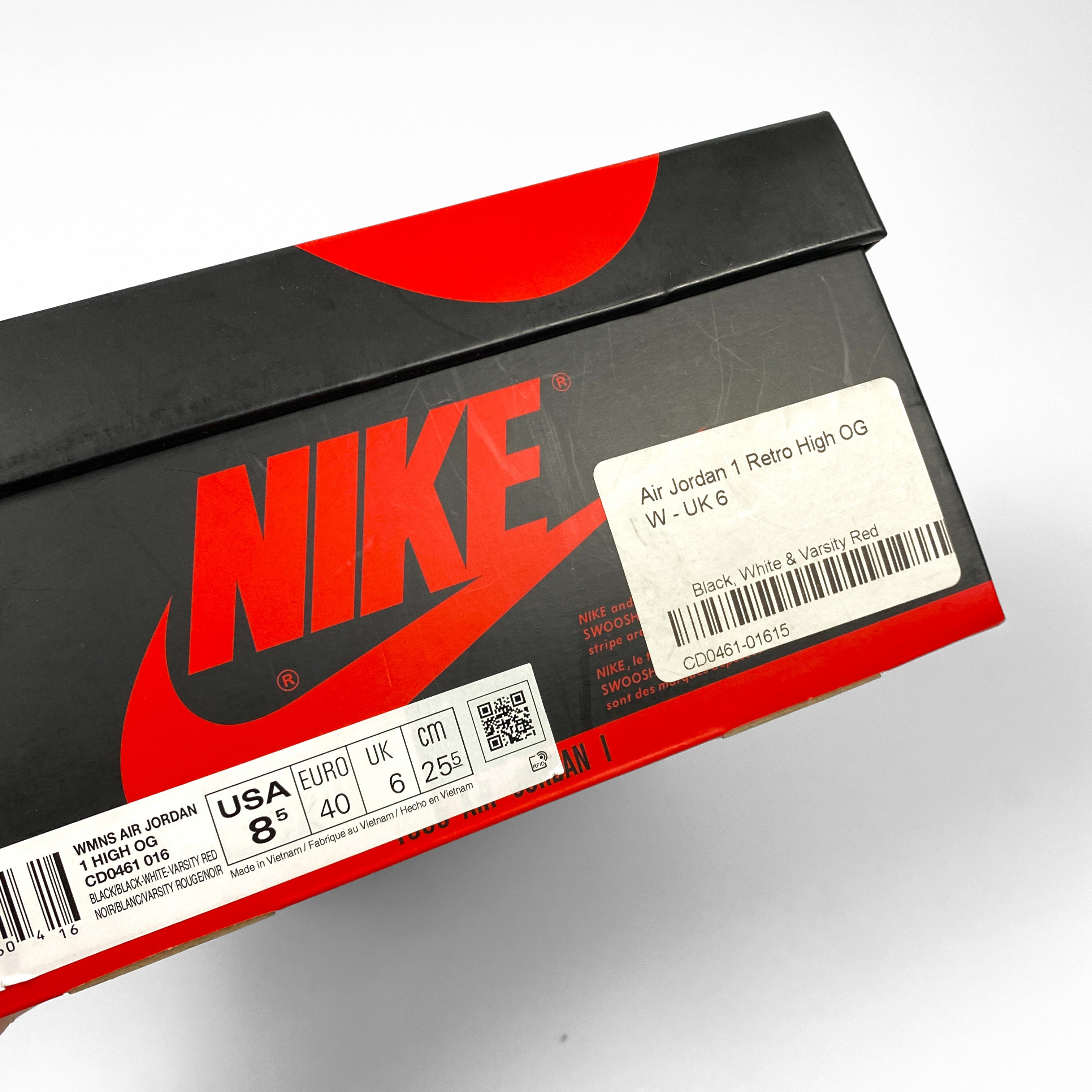 Nike Air Jordan 1 OG Red Satin