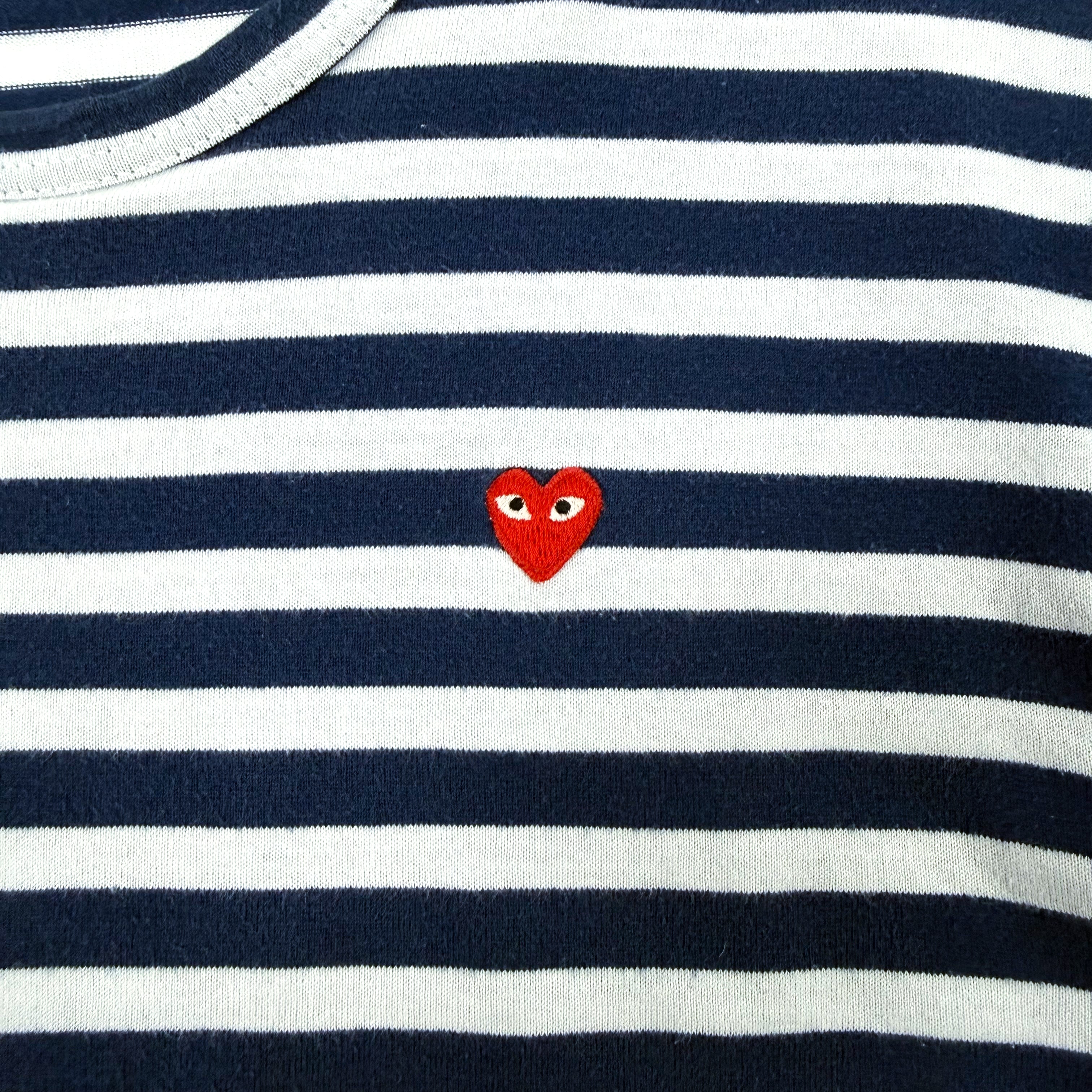 Comme des Garcons Play Striped Longsleeve