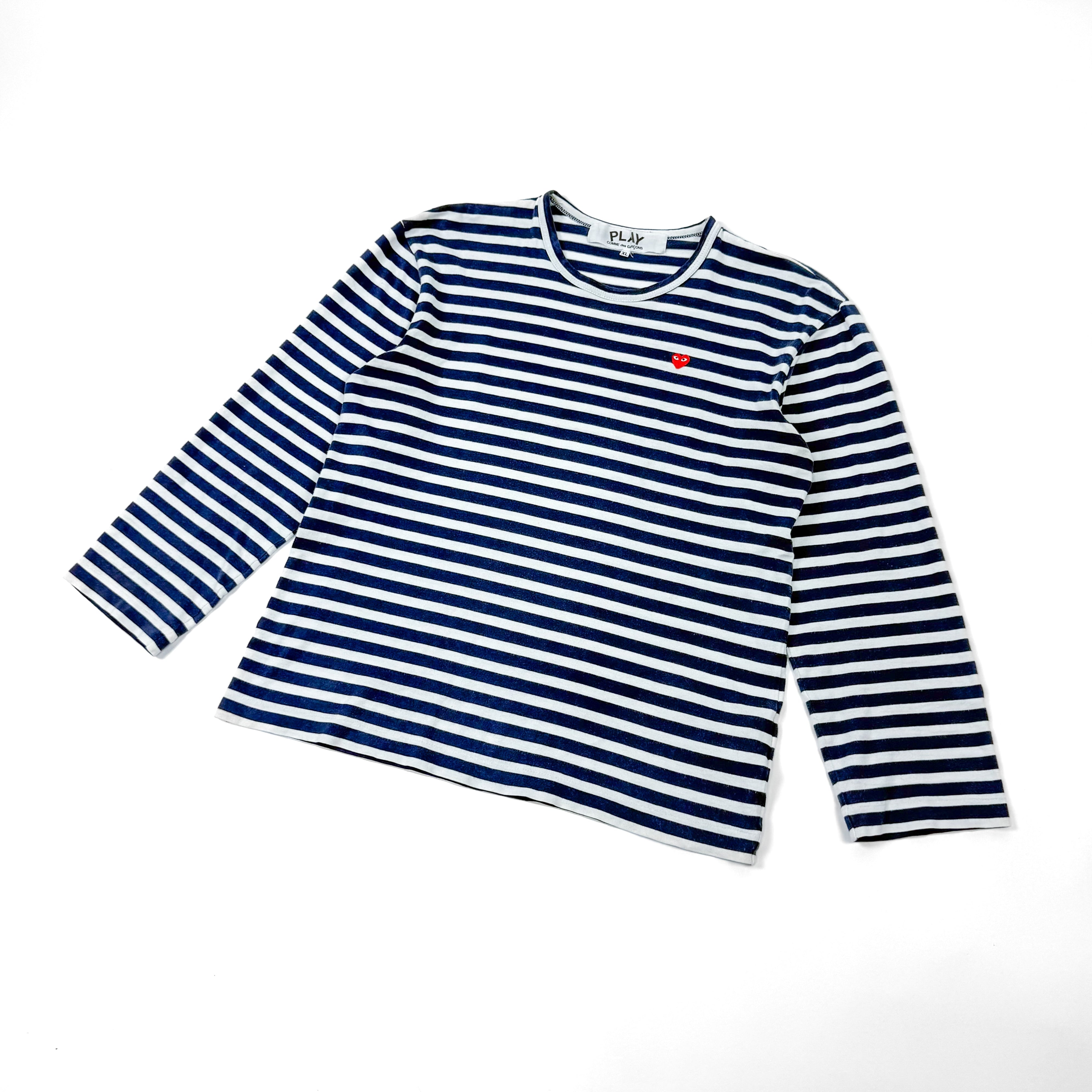 Comme des Garcons Play Striped Longsleeve