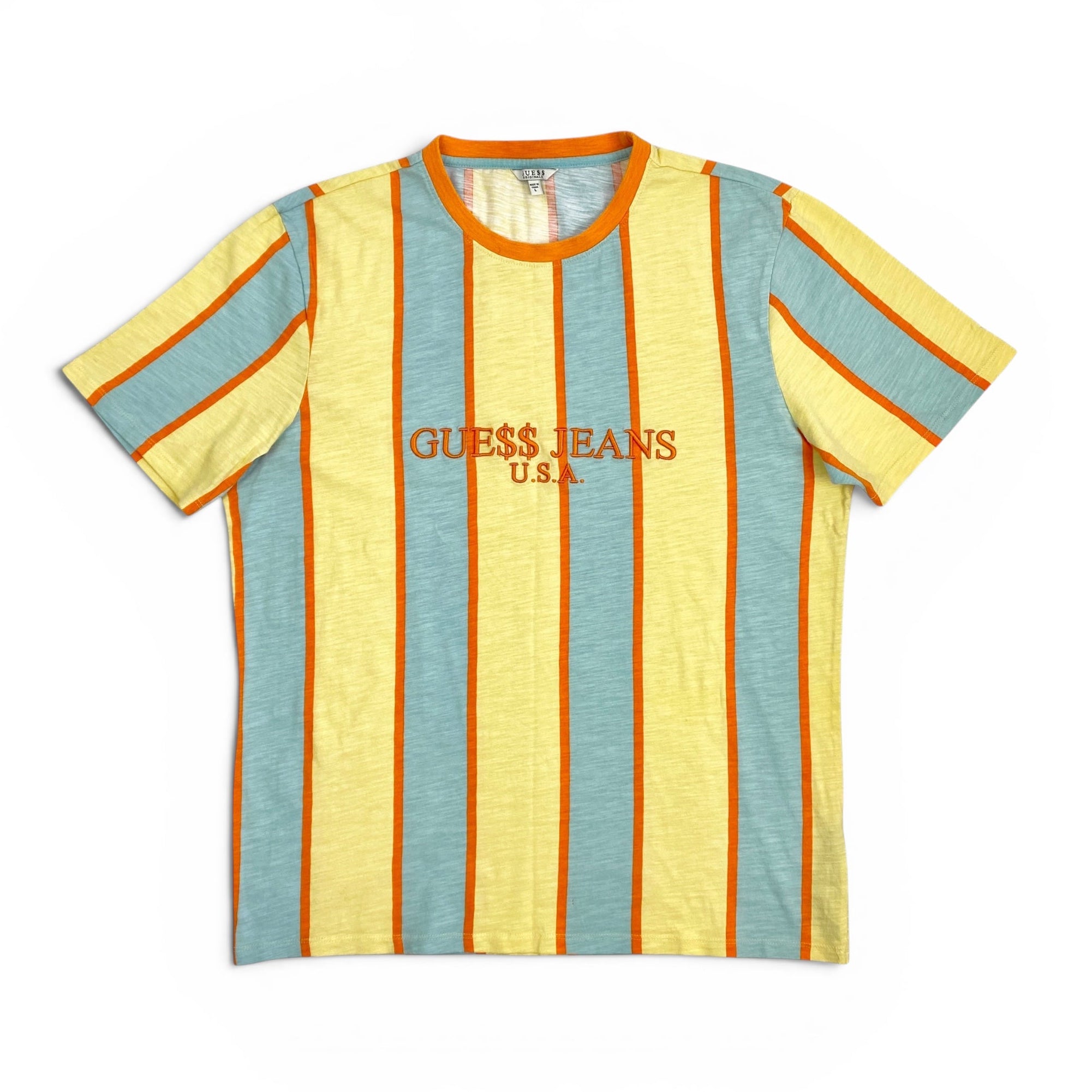 Guess x A$AP Rocky Striped T-Shirt