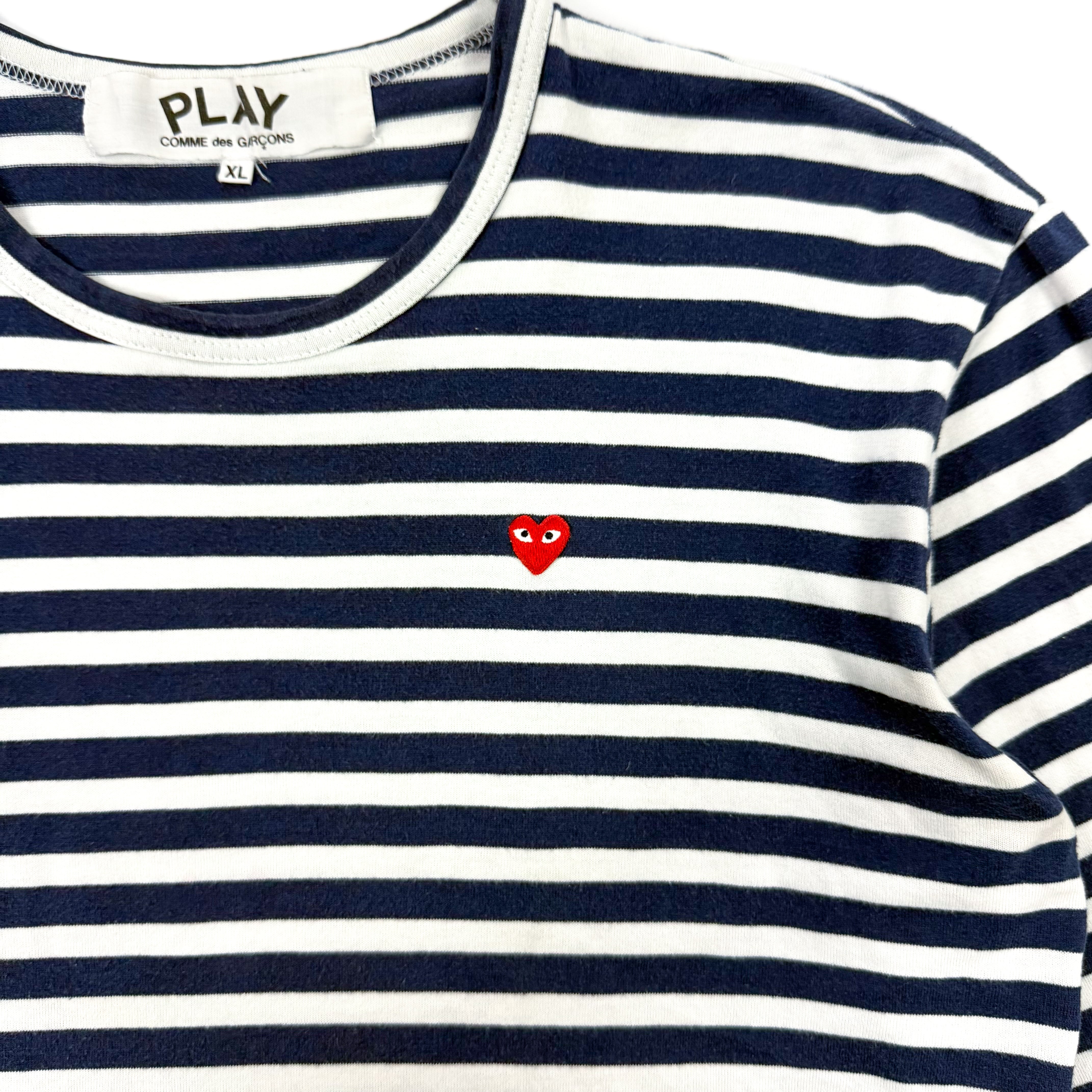 Comme des Garcons Play Striped Longsleeve
