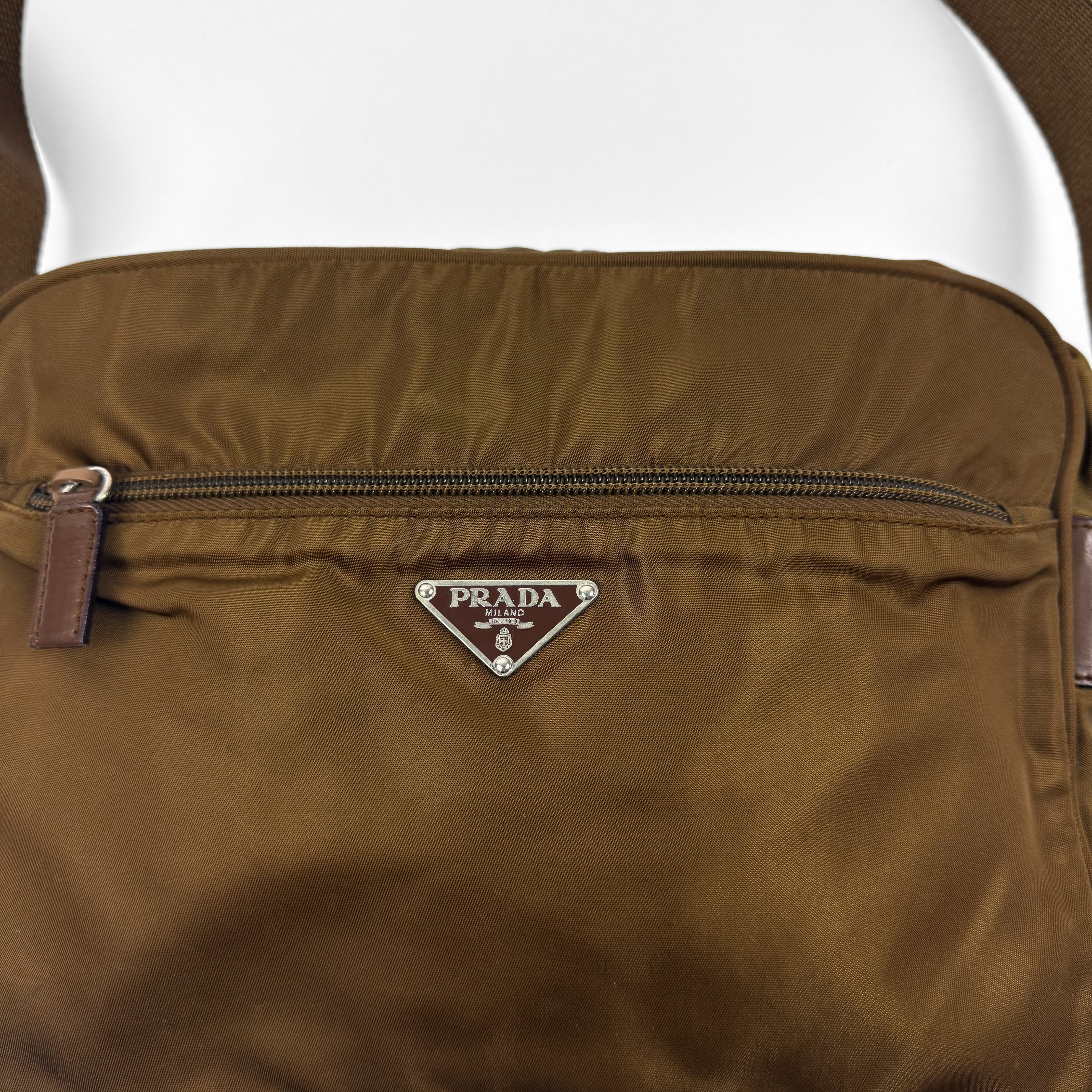 Prada Nylon Messenger Bag