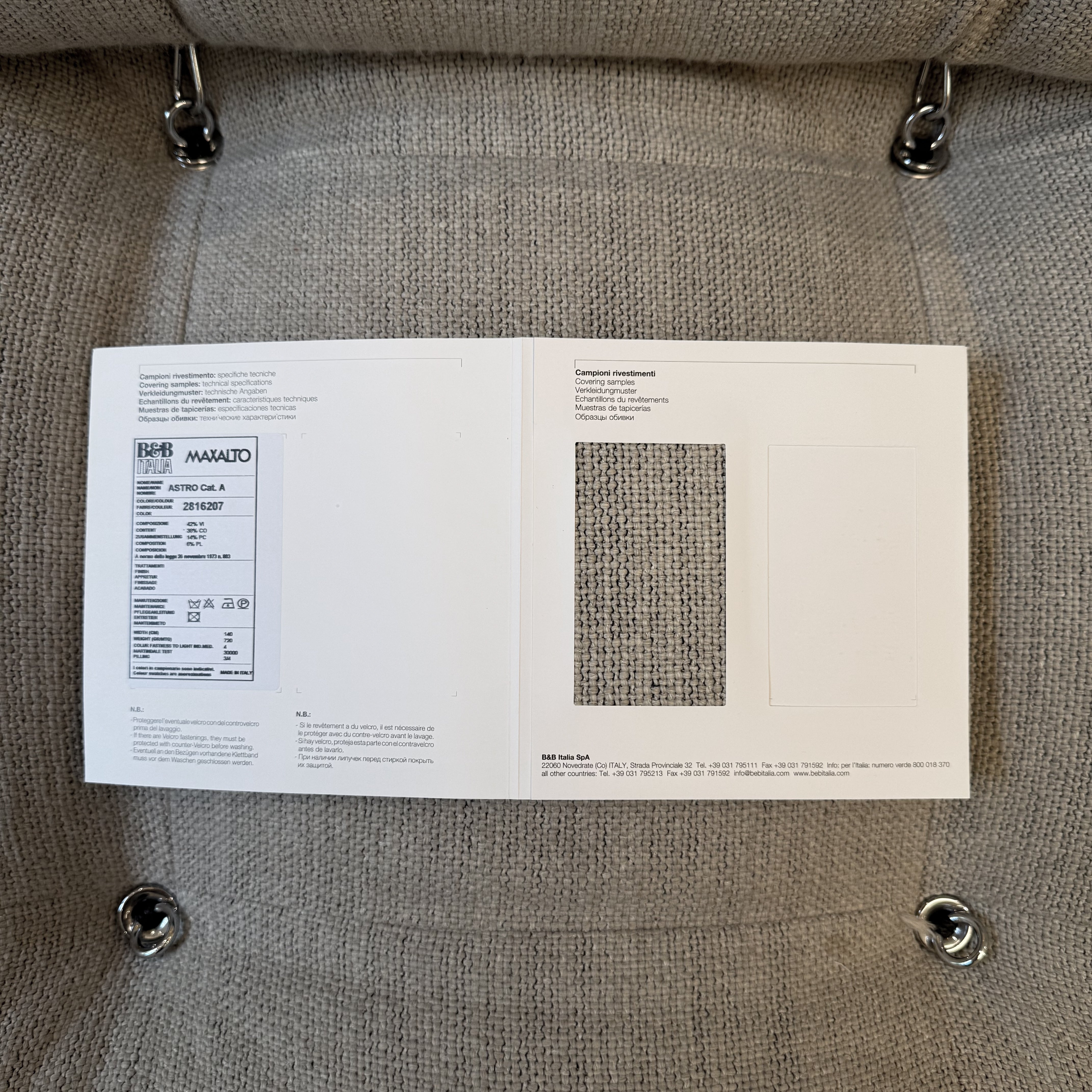 B&B Italia Mario Bellini Camaleonda Modular Sofa (2020)