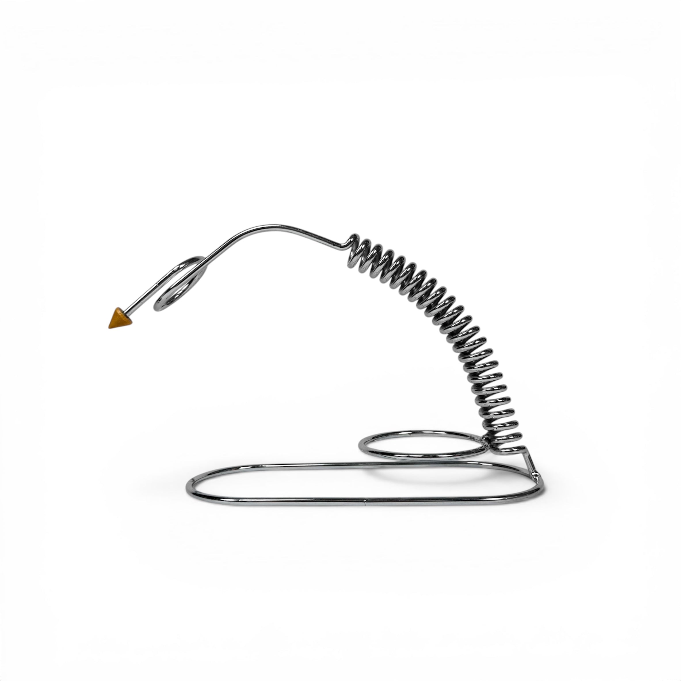 Space Age Chrome Bottle Holder