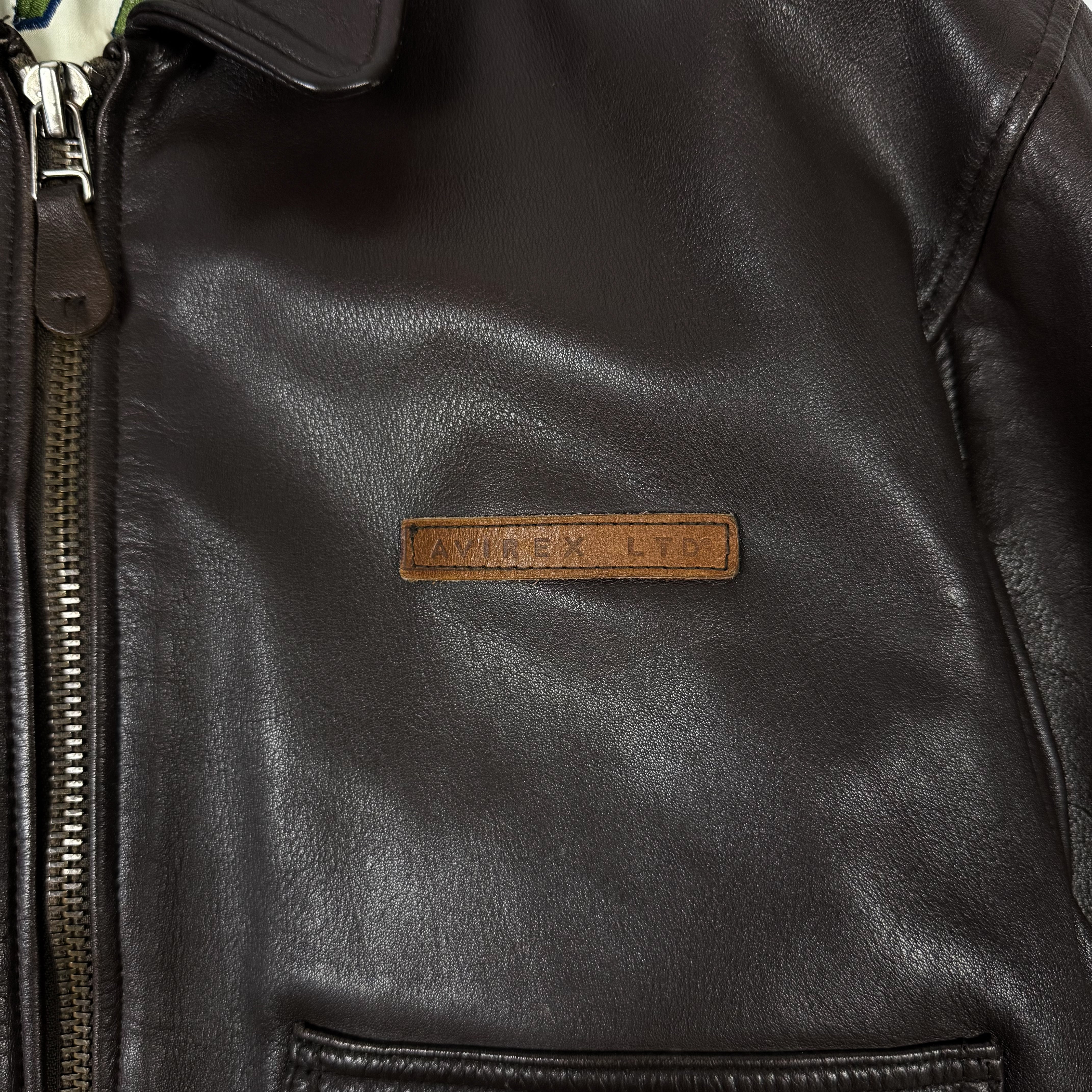 Avirex G-1 7823 Flight Bomber Leather Jacket