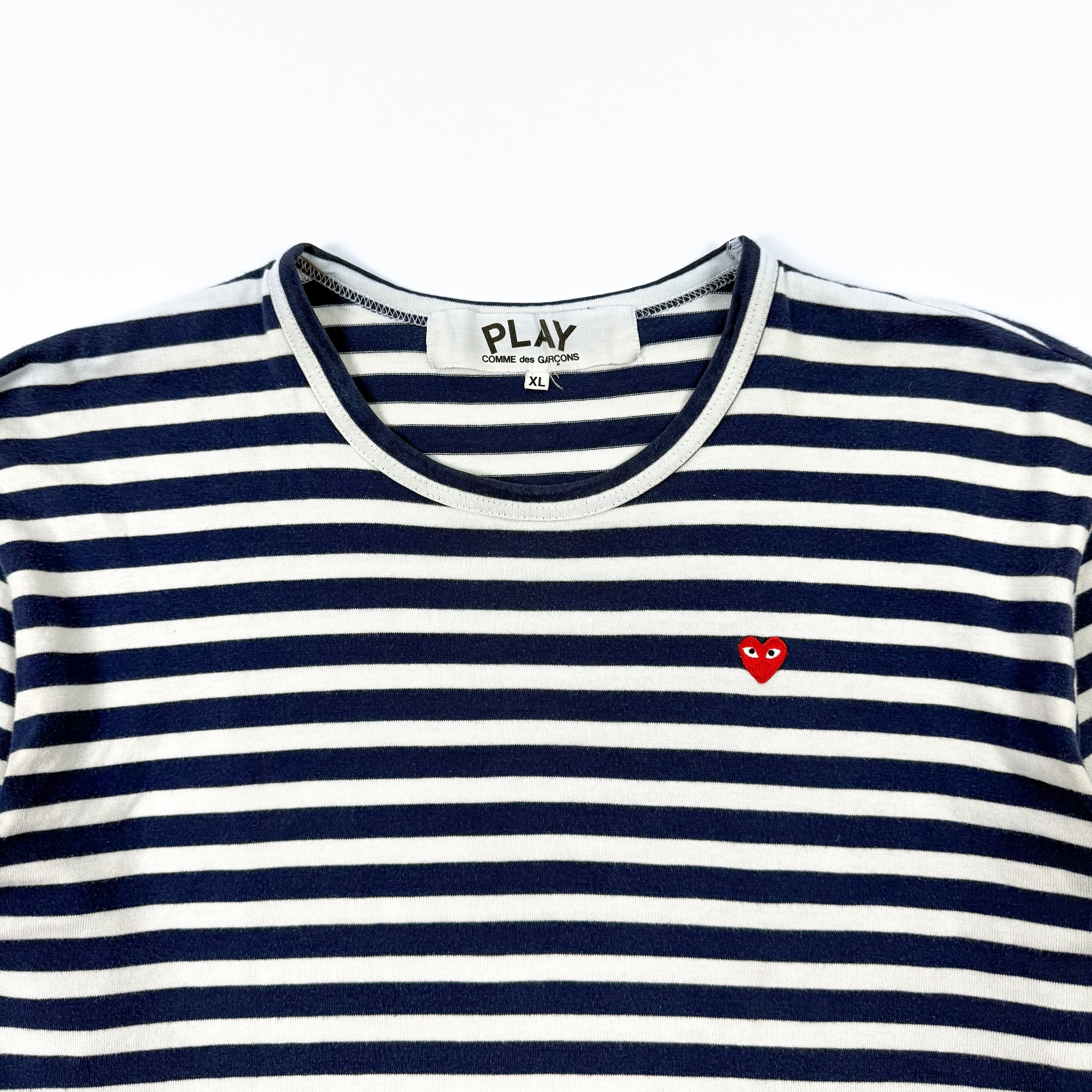 Comme des Garcons Play Striped Longsleeve
