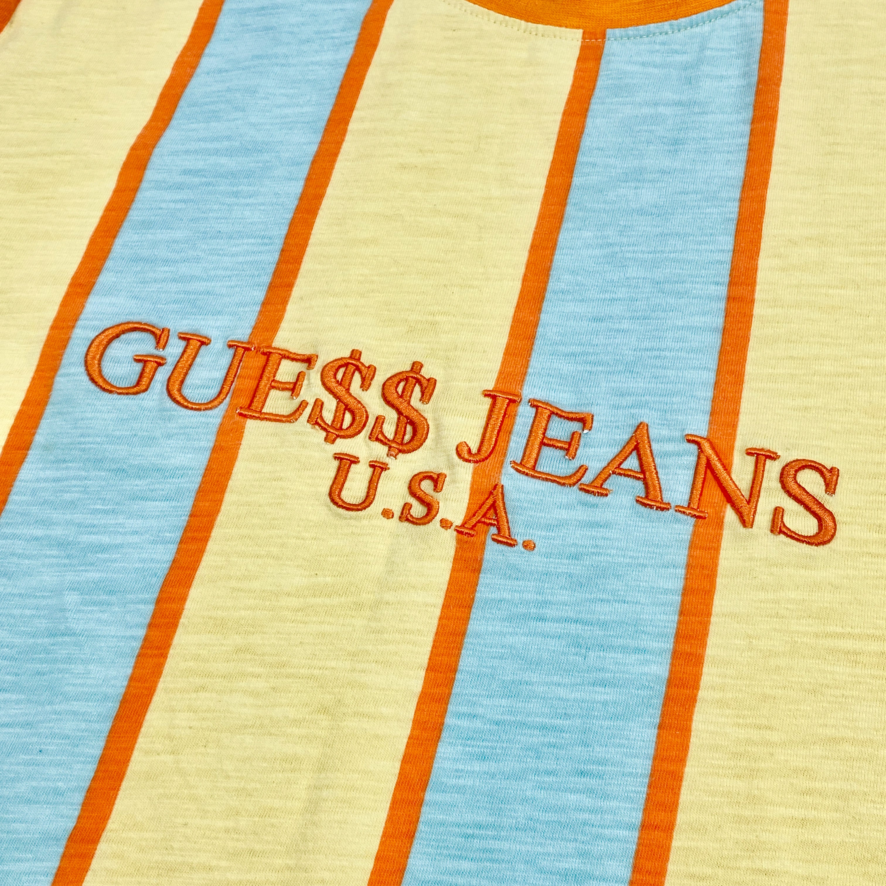 Guess x A$AP Rocky Striped T-Shirt