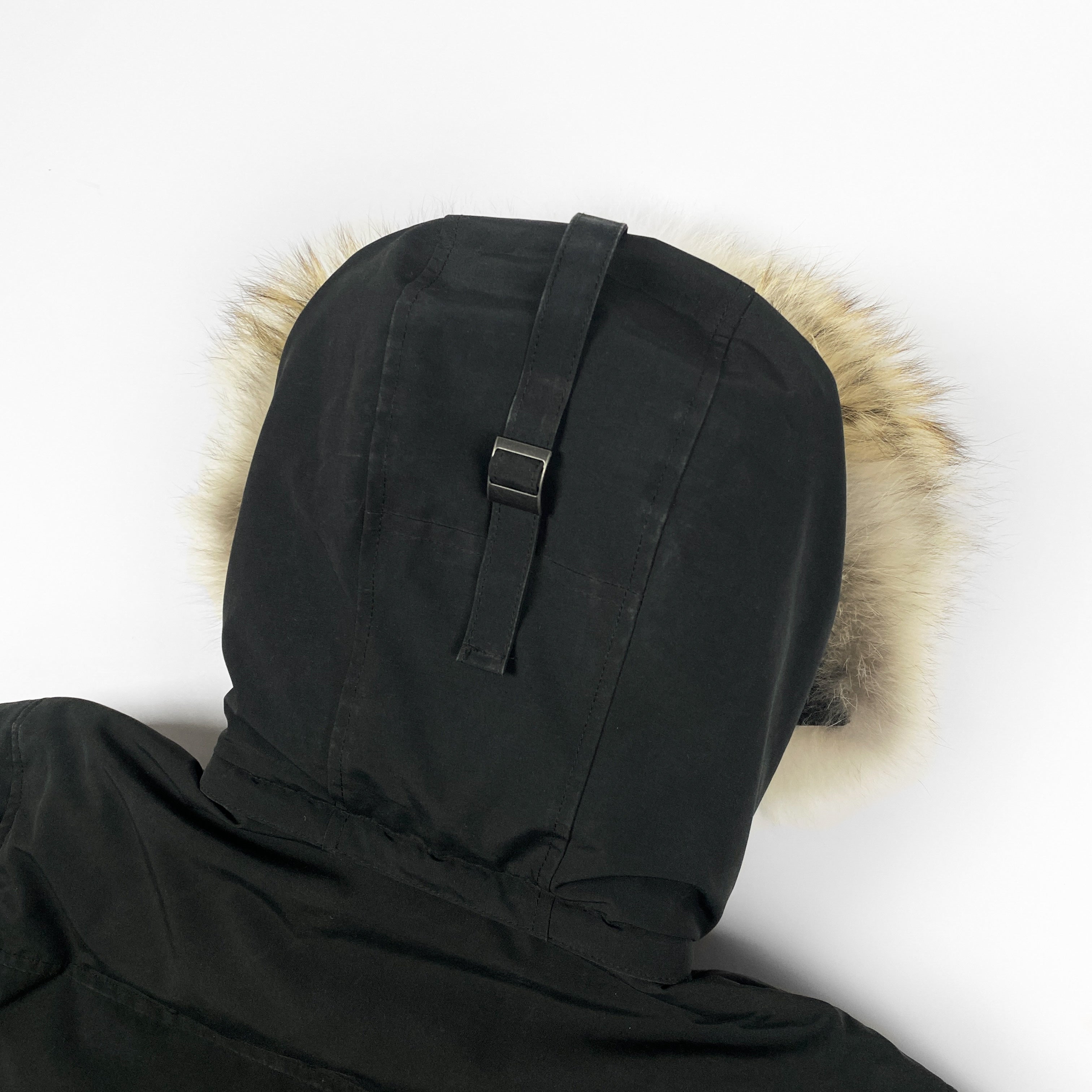 CANADA GOOSE Coyote Fur Puffer Winter Jacket