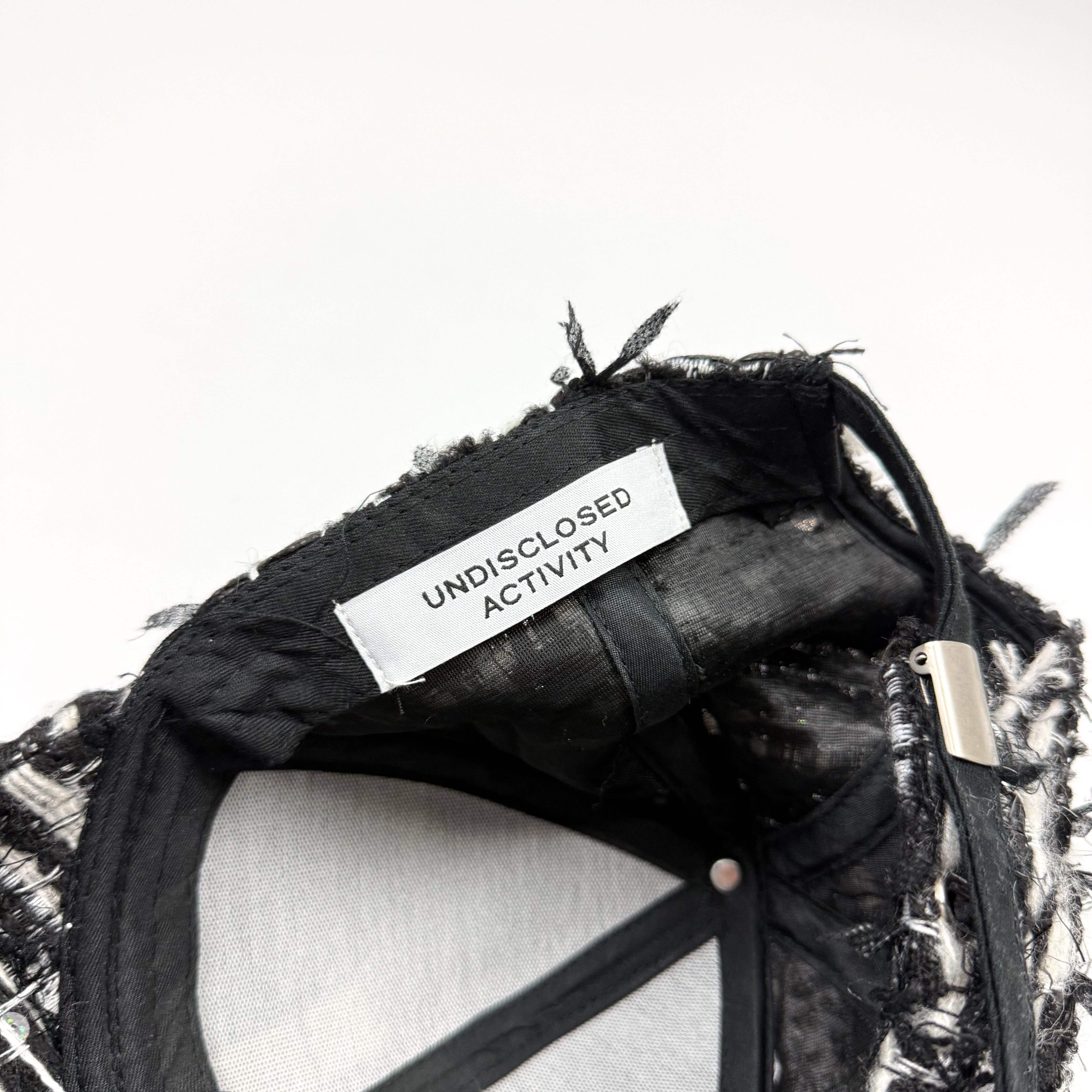 Undisclosed Atelier Tweed Time Traveller Cap