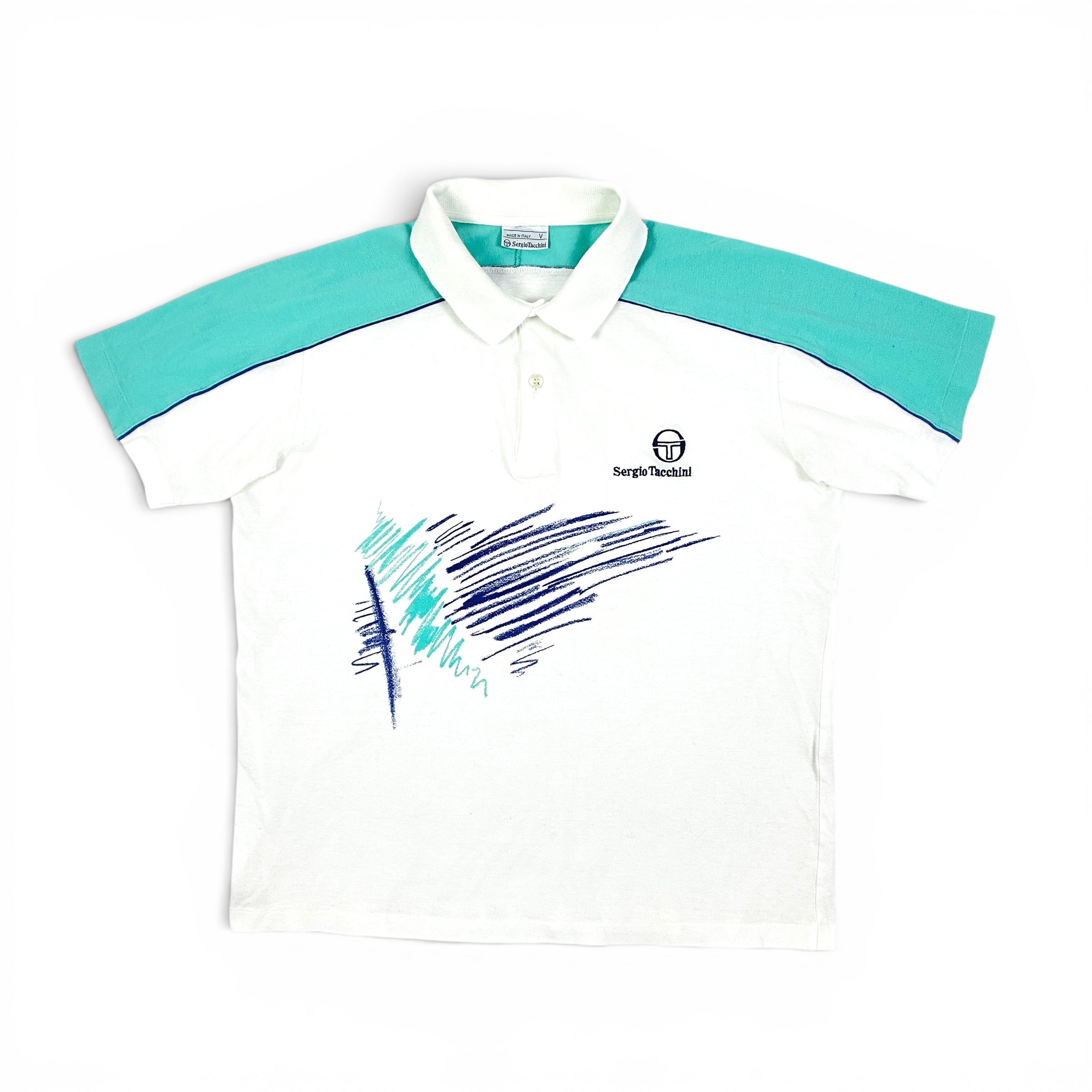 Sergio Tacchini Scribble Polo Shirt