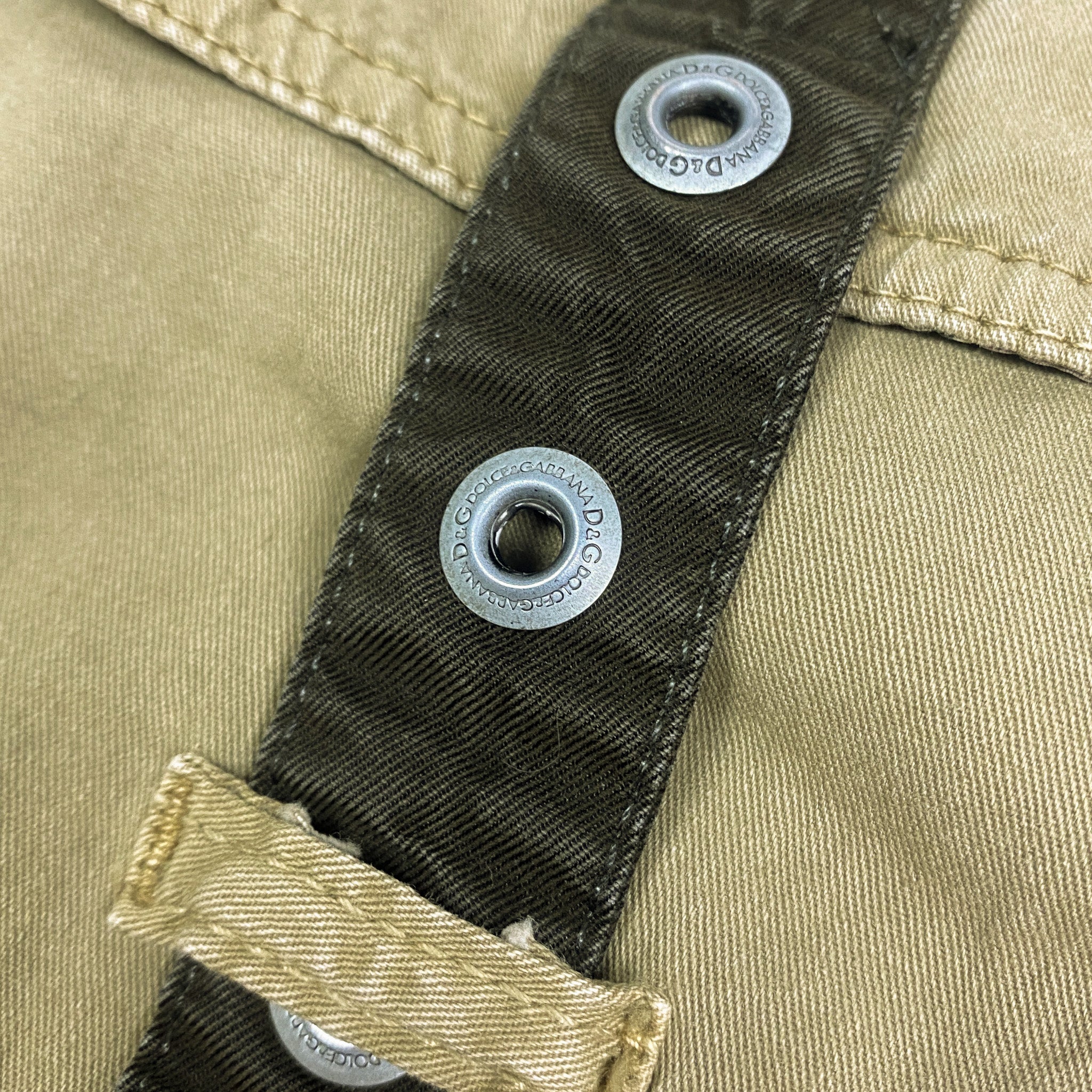 Dolce & Gabbana SS03 Military Cargo Jacke