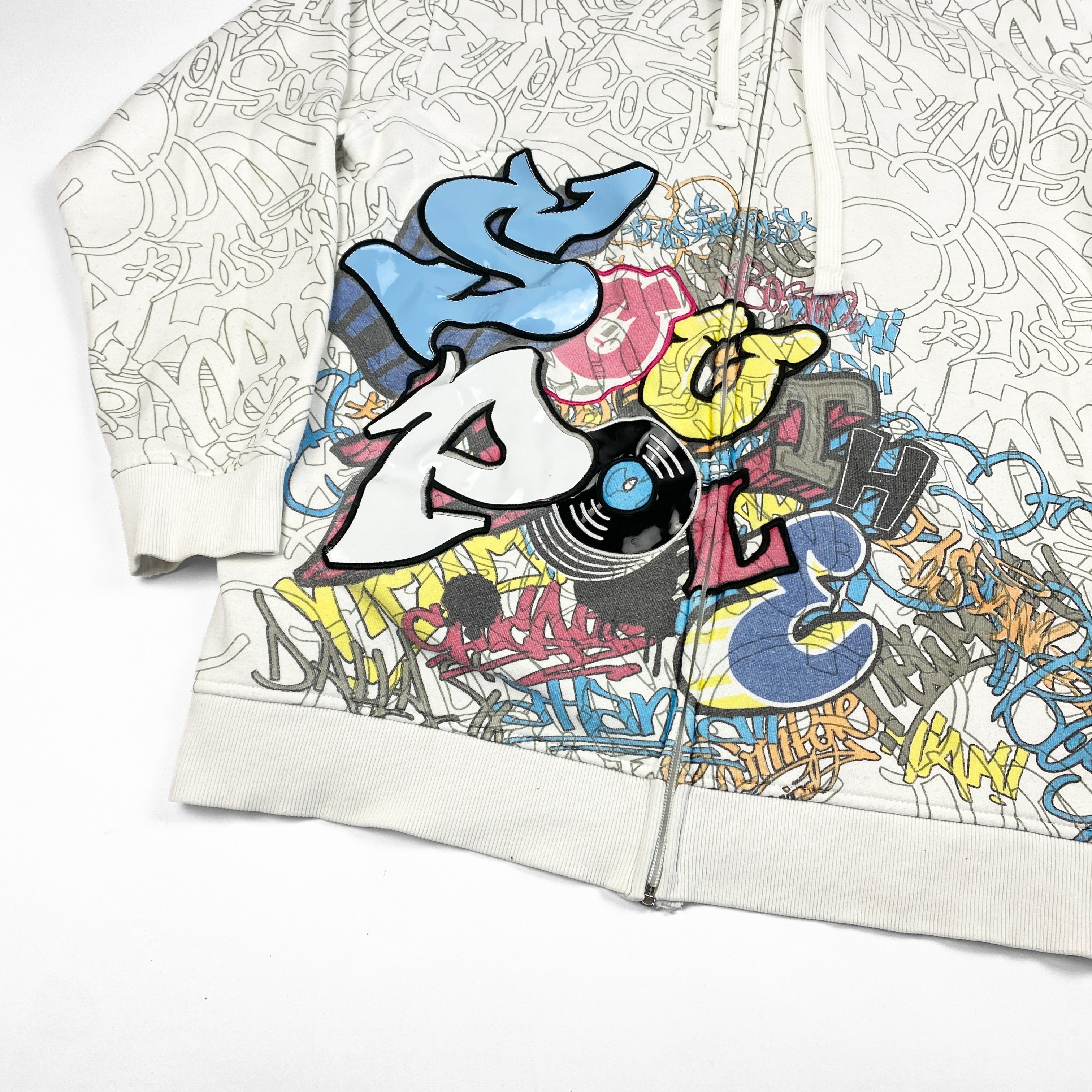 South Pole 90s Graffiti Zip Hoodie
