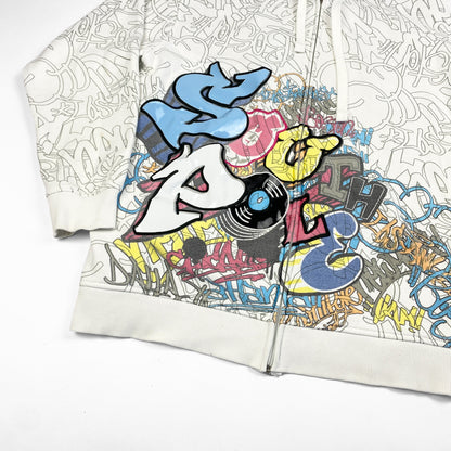 South Pole 90s Graffiti Zip Hoodie