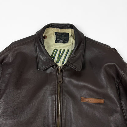 Avirex G-1 7823 Flight Bomber Leather Jacket