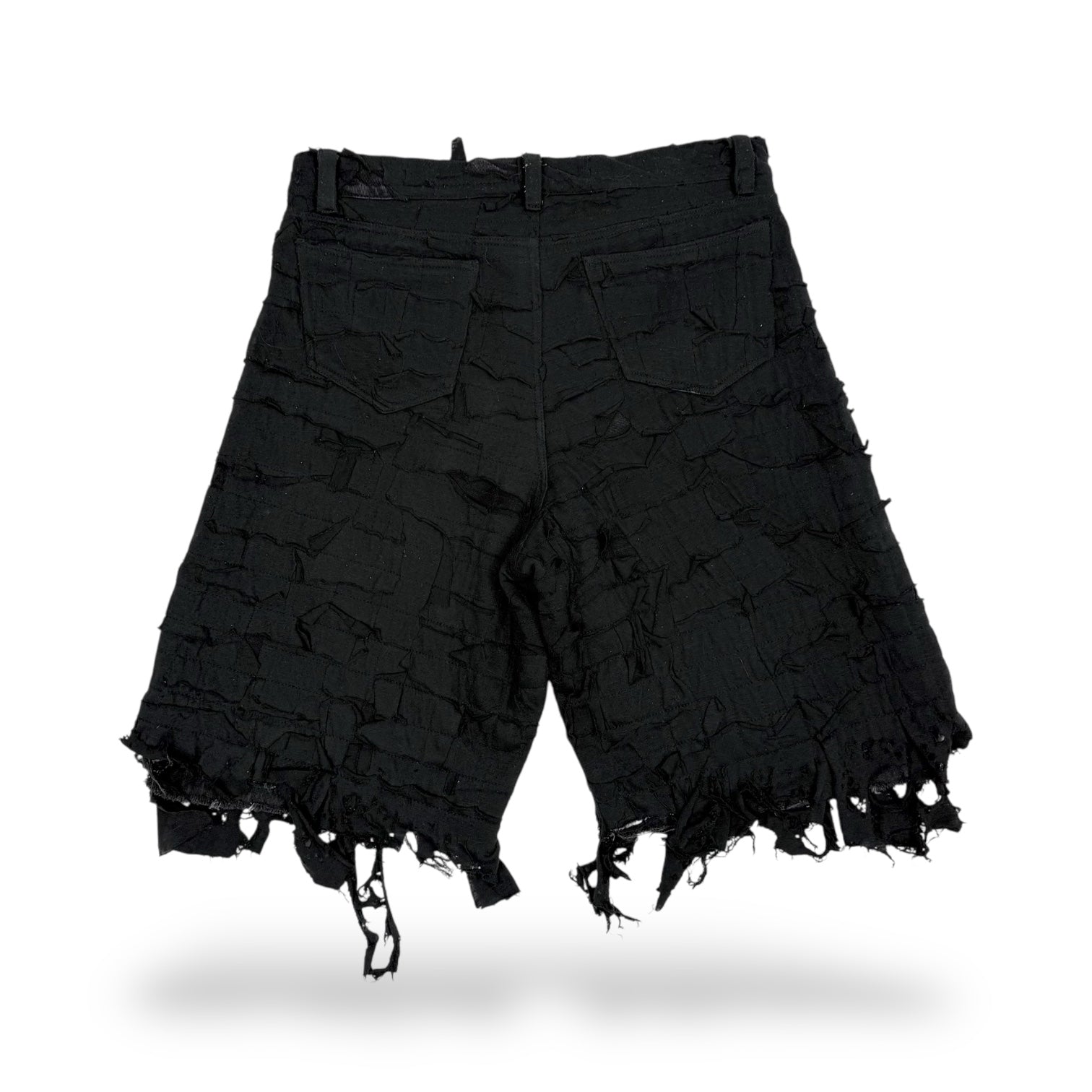 PARADOXES PARIS Flayed Sail Shorts