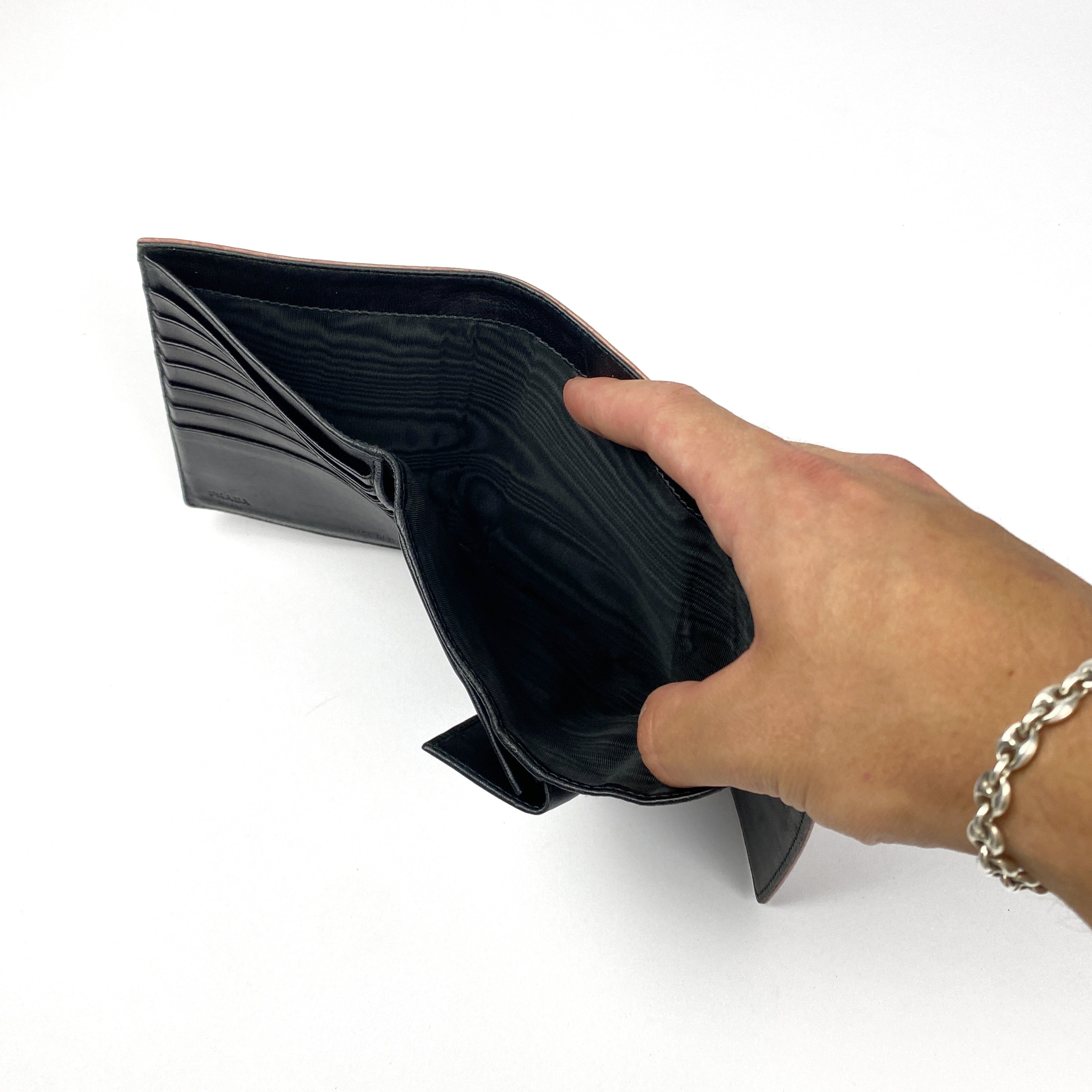 Prada Alligator Leather Wallet