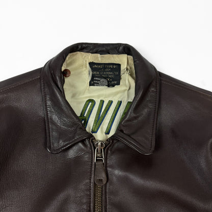 Avirex G-1 7823 Flight Bomber Leather Jacket
