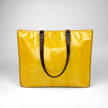 Louis Vuitton Columbus Vernis Monogram Handbag