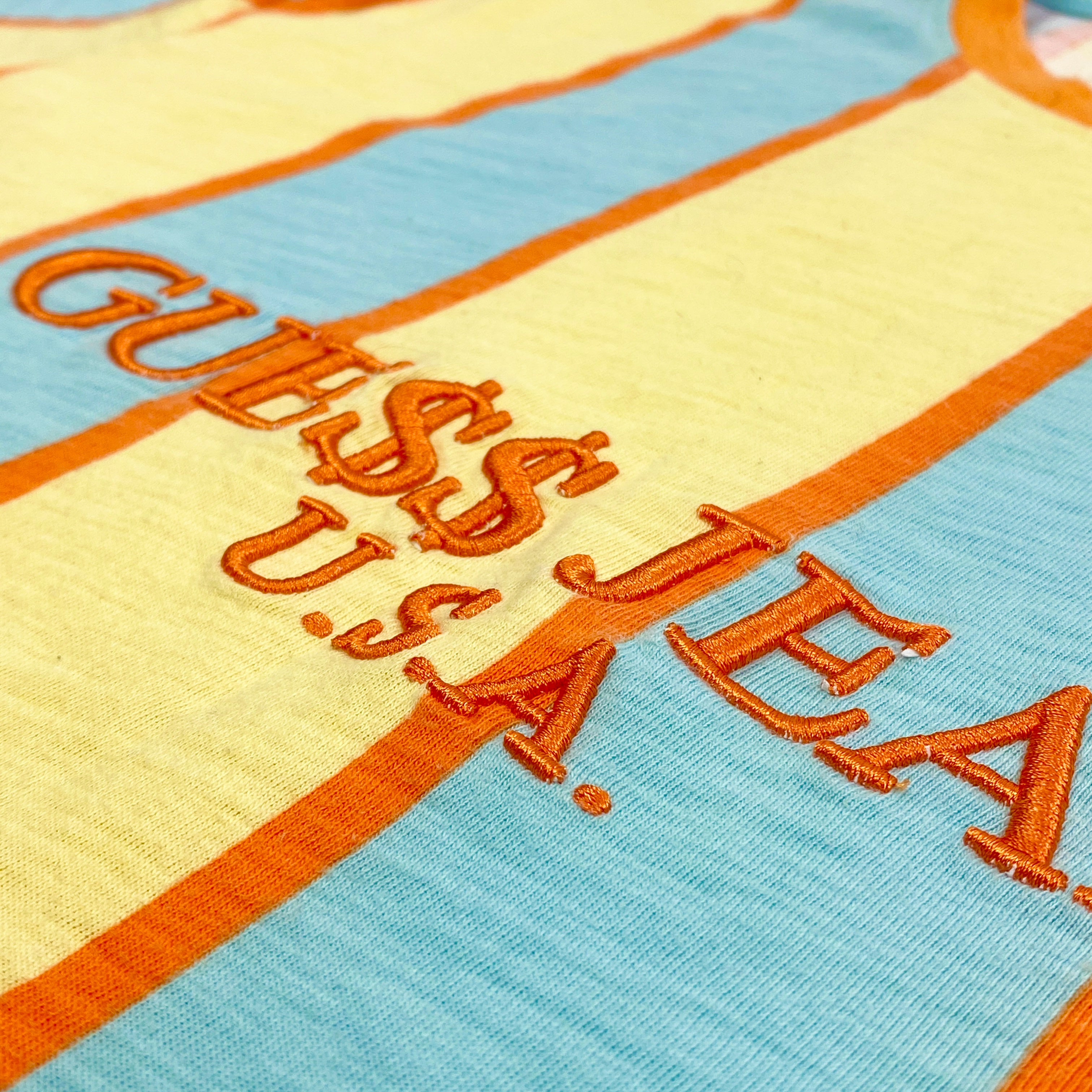 Guess x A$AP Rocky Striped T-Shirt
