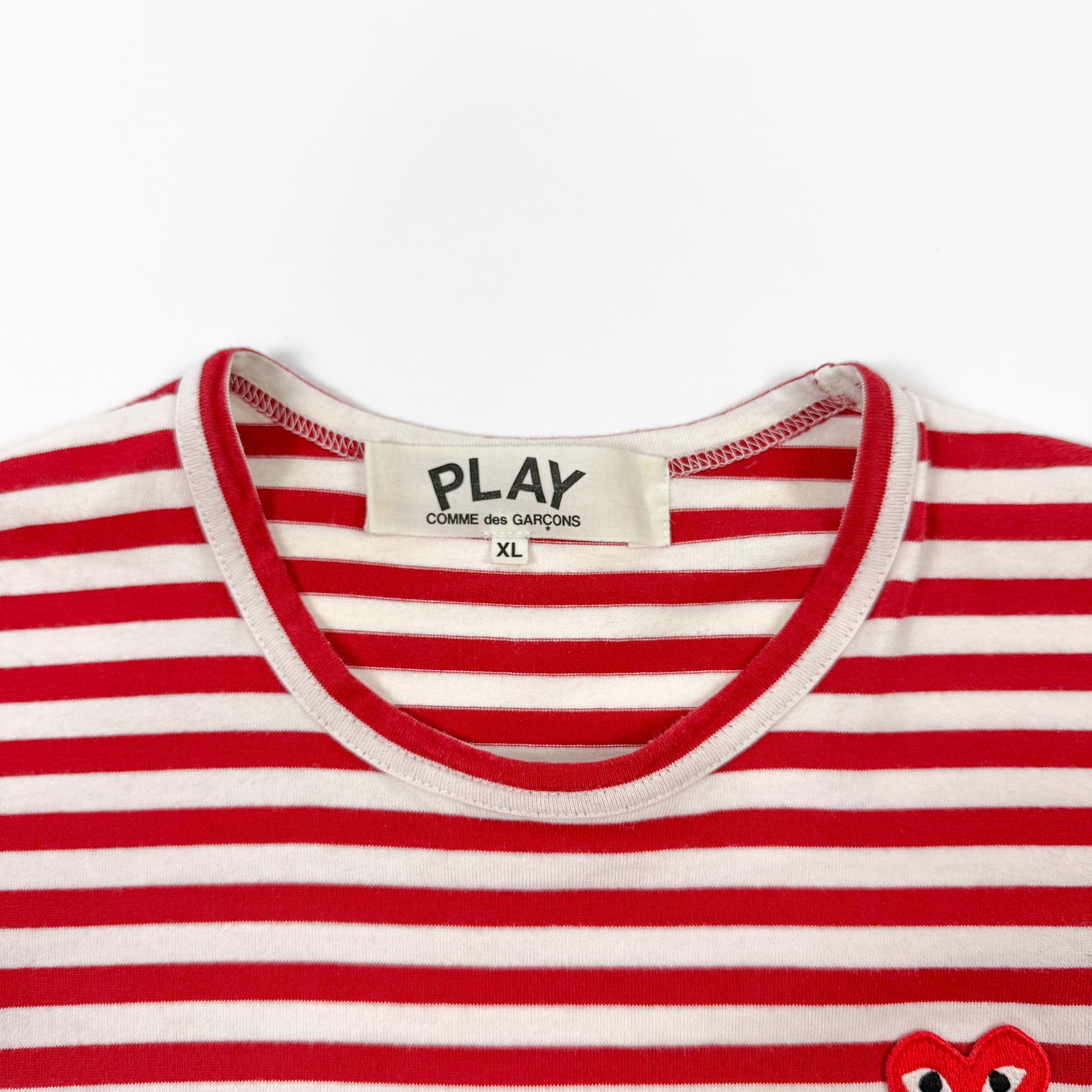 Comme des Garcons Play Striped Longsleeve