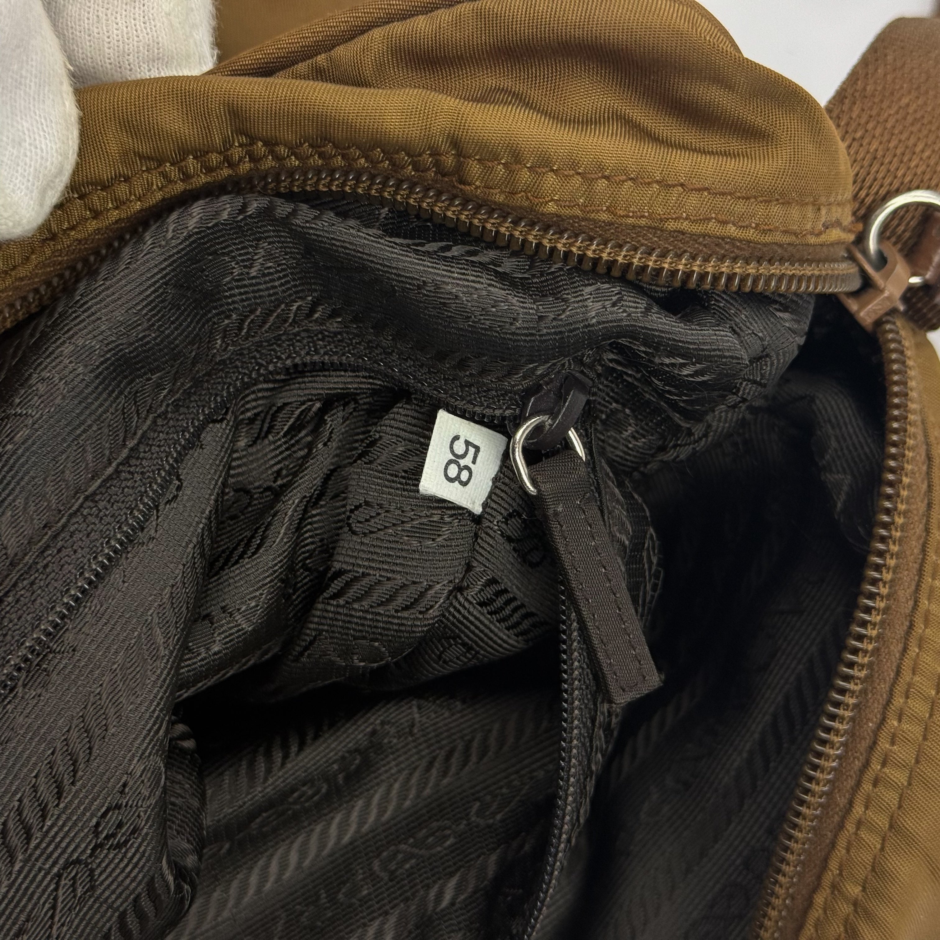 Prada Nylon Messenger Bag