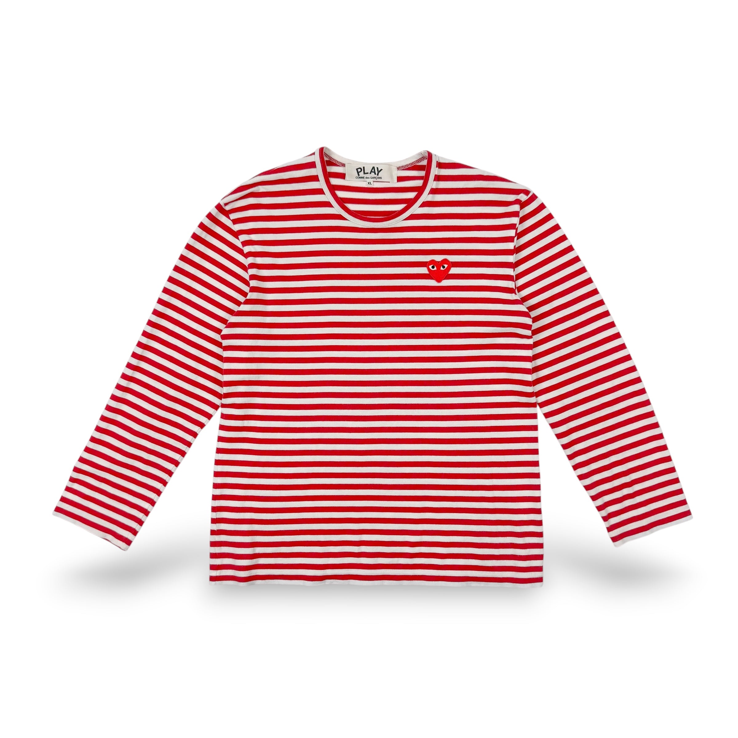 Comme des Garcons Play Striped Longsleeve