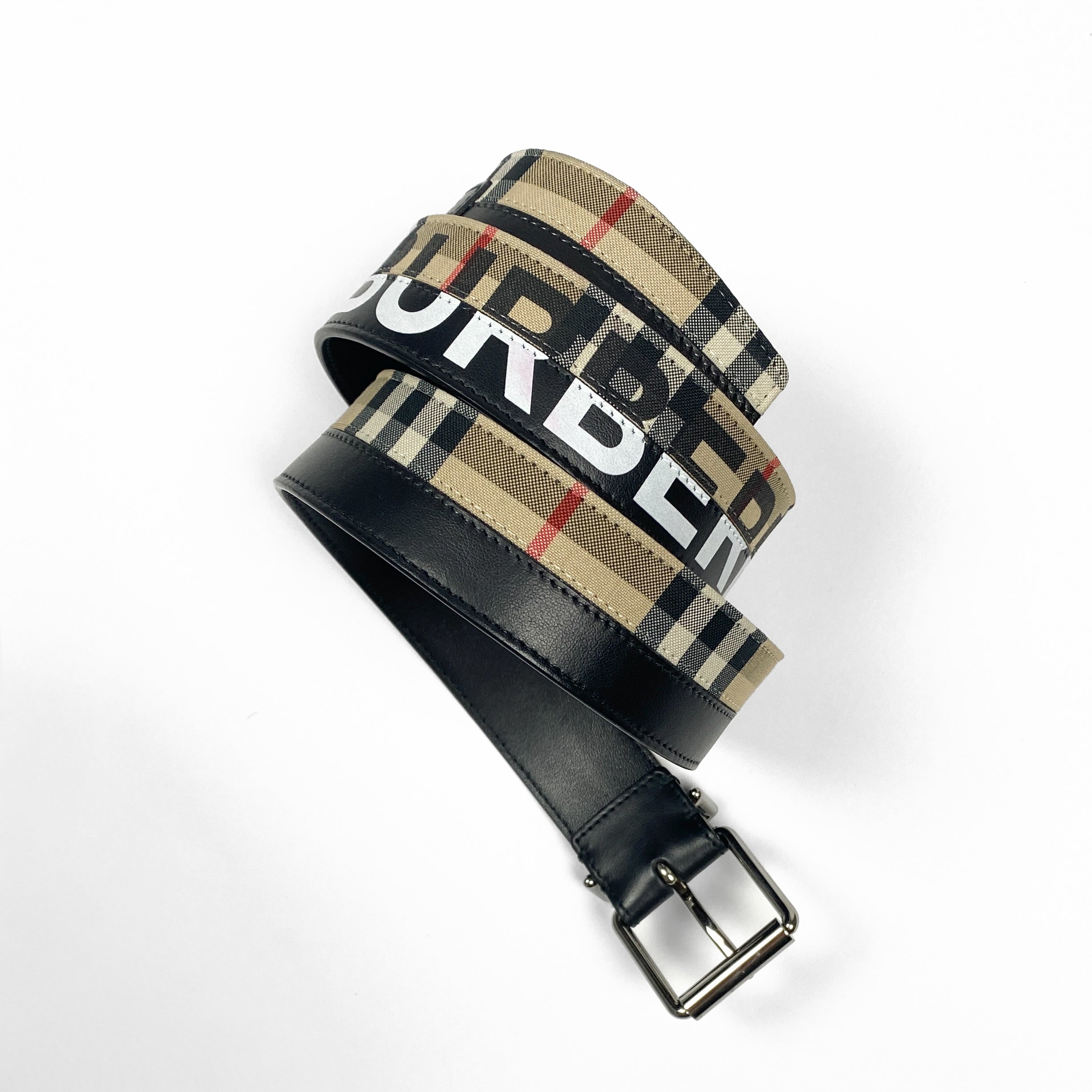Burberry Nova Check Gürtel