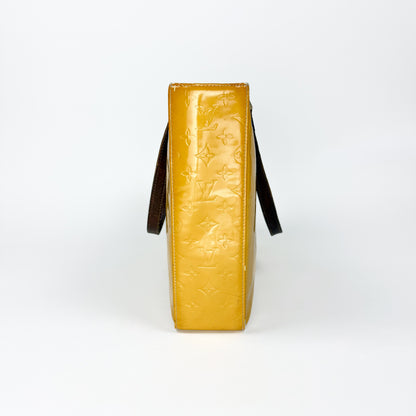 Louis Vuitton Columbus Vernis Monogram Handbag