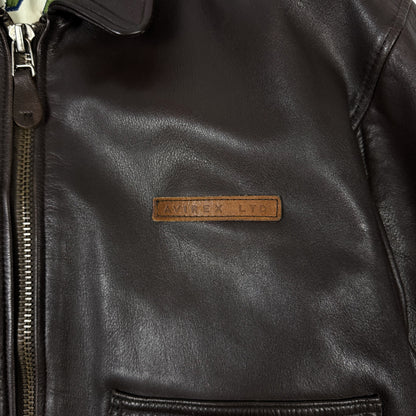 Avirex G-1 7823 Flight Bomber Leather Jacket