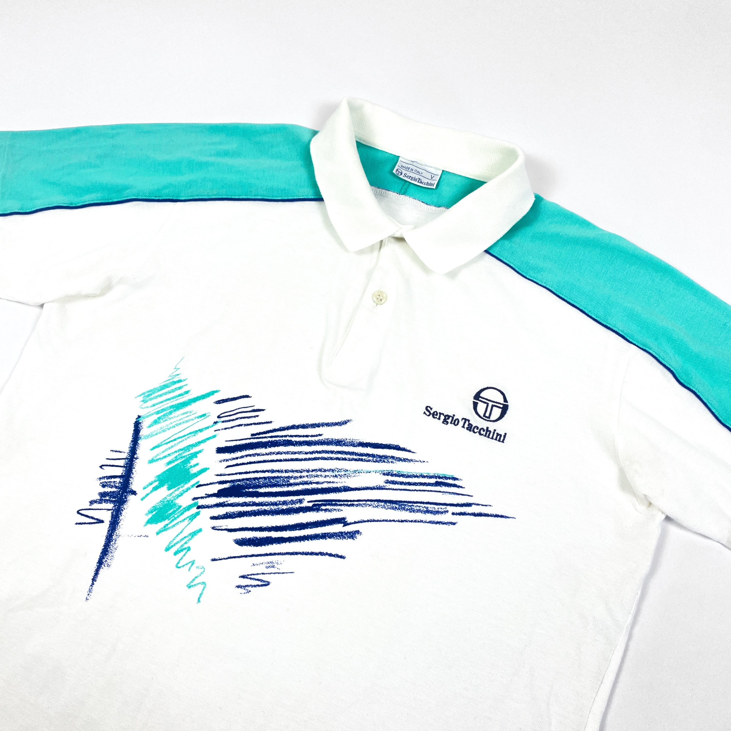 Sergio Tacchini Scribble Polo Shirt