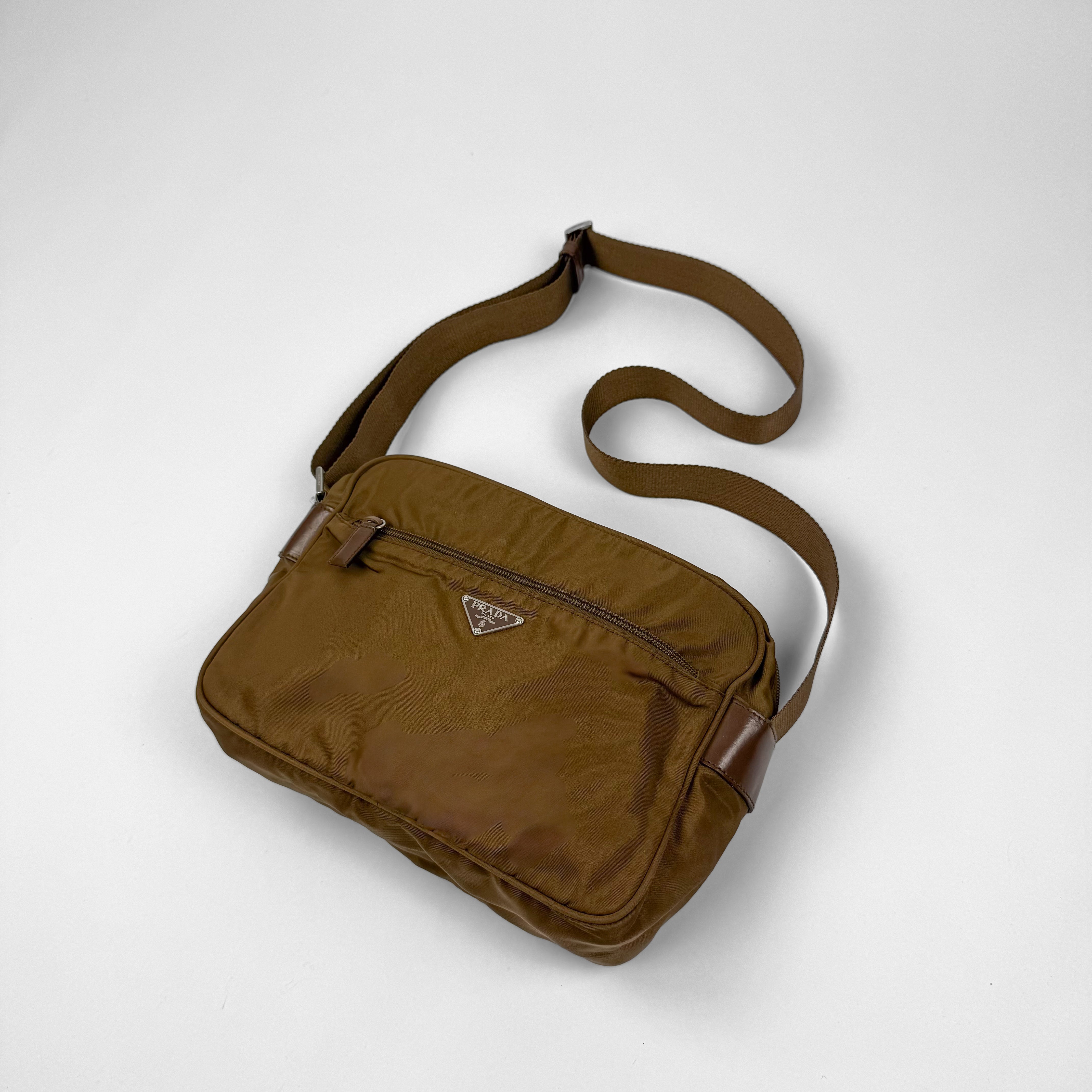 Prada Nylon Messenger Bag