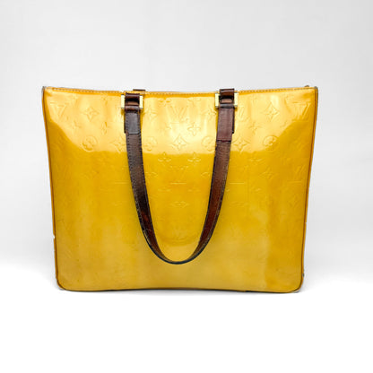 Louis Vuitton Columbus Vernis Monogram Handbag
