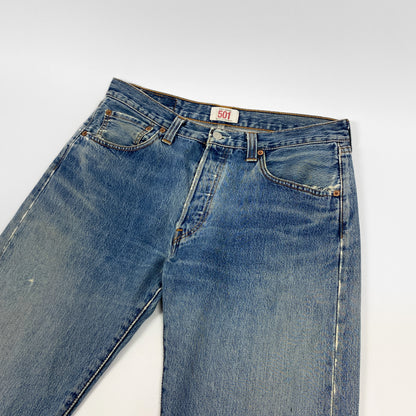 Levi's Ripped Denim Jeans