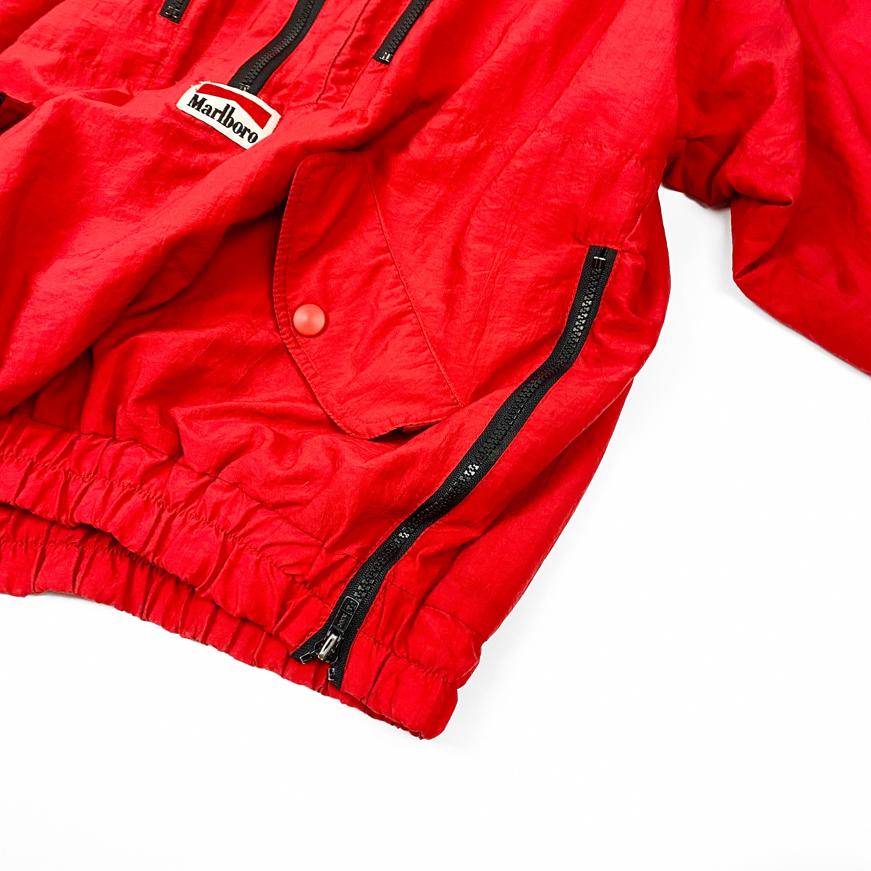 Marlboro Half-Zip Windbreaker Jacke