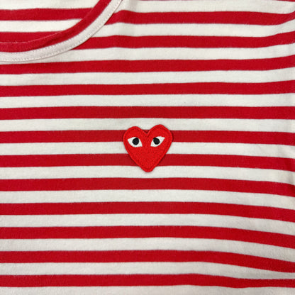 Comme des Garcons Play Striped Longsleeve