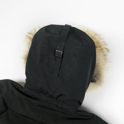 CANADA GOOSE Coyote Fur Puffer Winter Jacket