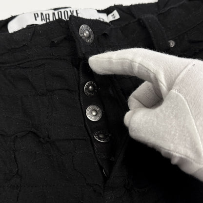 PARADOXES PARIS Flayed Sail Shorts