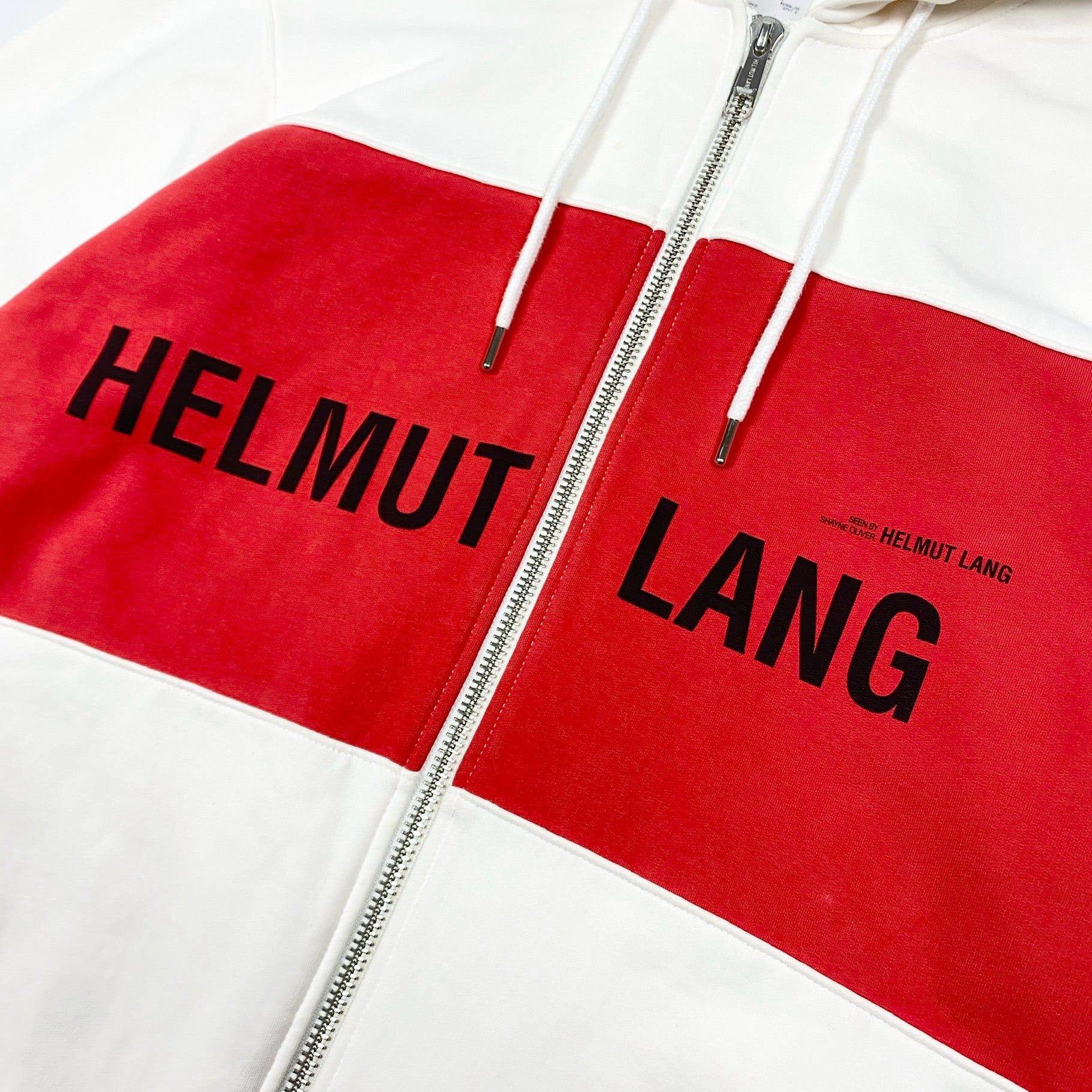Helmut Lang Campaign Zip Hoodie