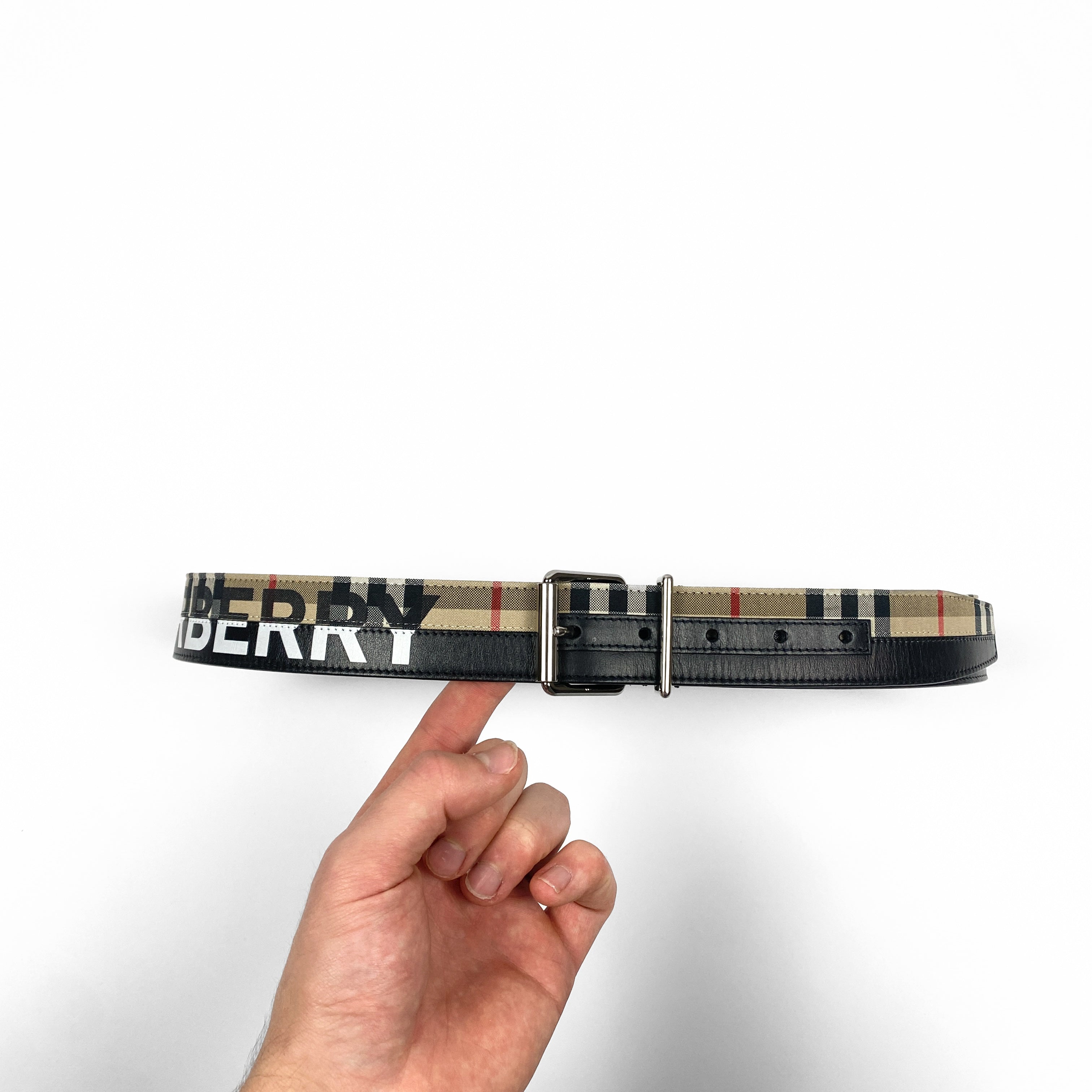 Burberry Nova Check Gürtel