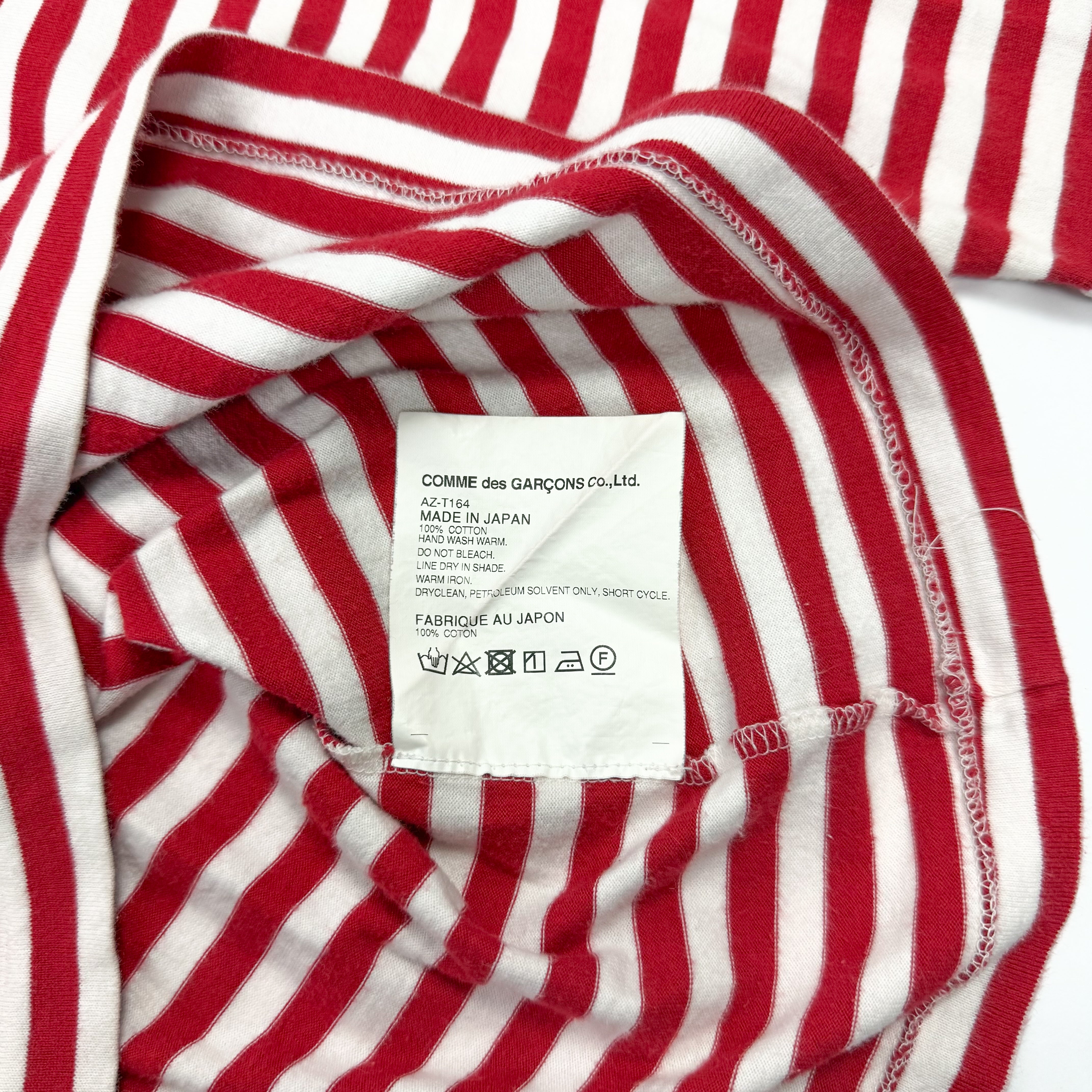 Comme des Garcons Play Striped Longsleeve
