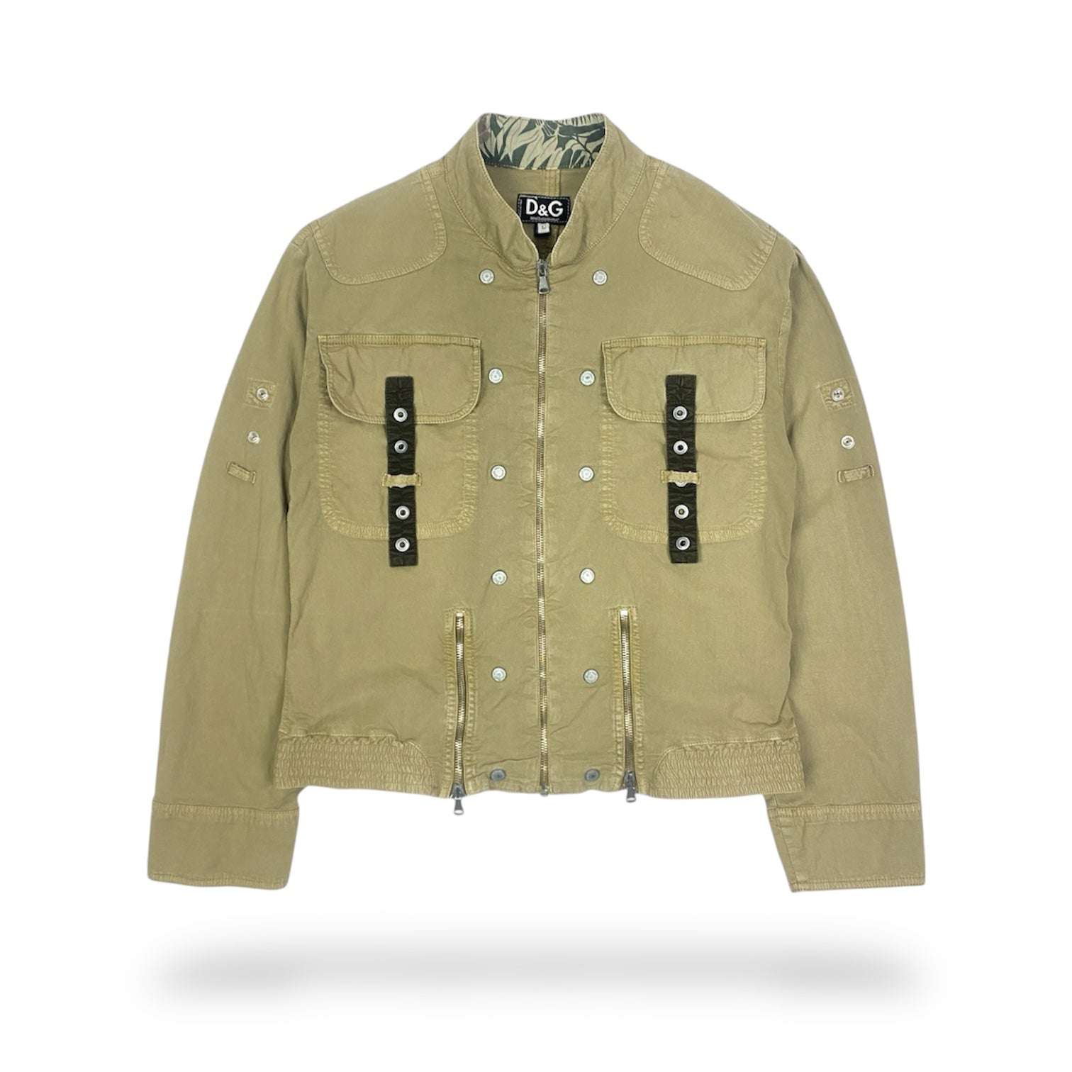 Dolce & Gabbana SS03 Military Cargo Jacke