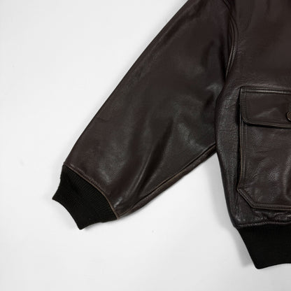 Avirex G-1 7823 Flight Bomber Leather Jacket