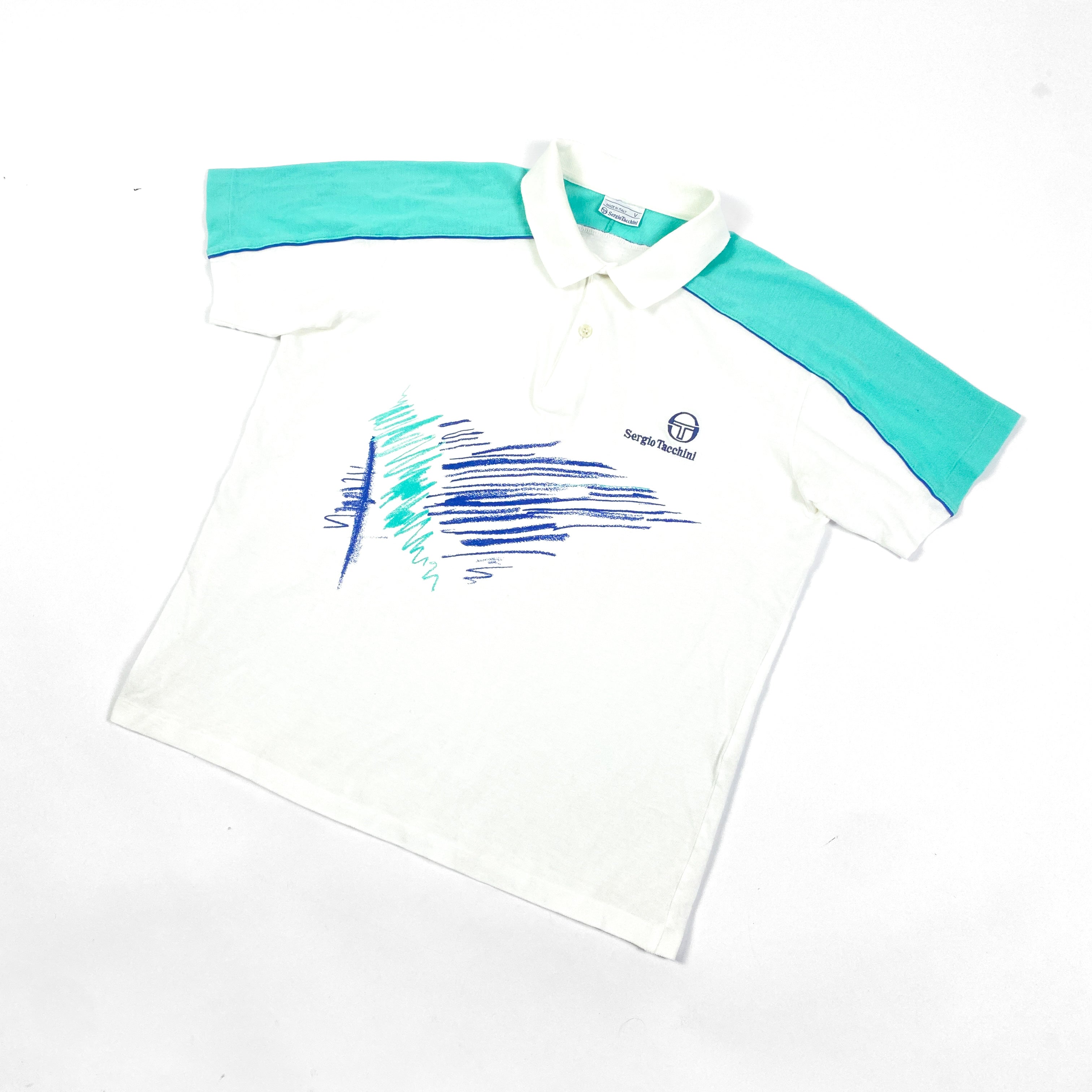 Sergio Tacchini Scribble Polo Shirt