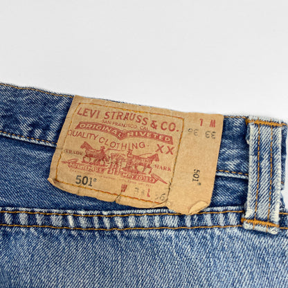 Levi's Ripped Denim Jeans