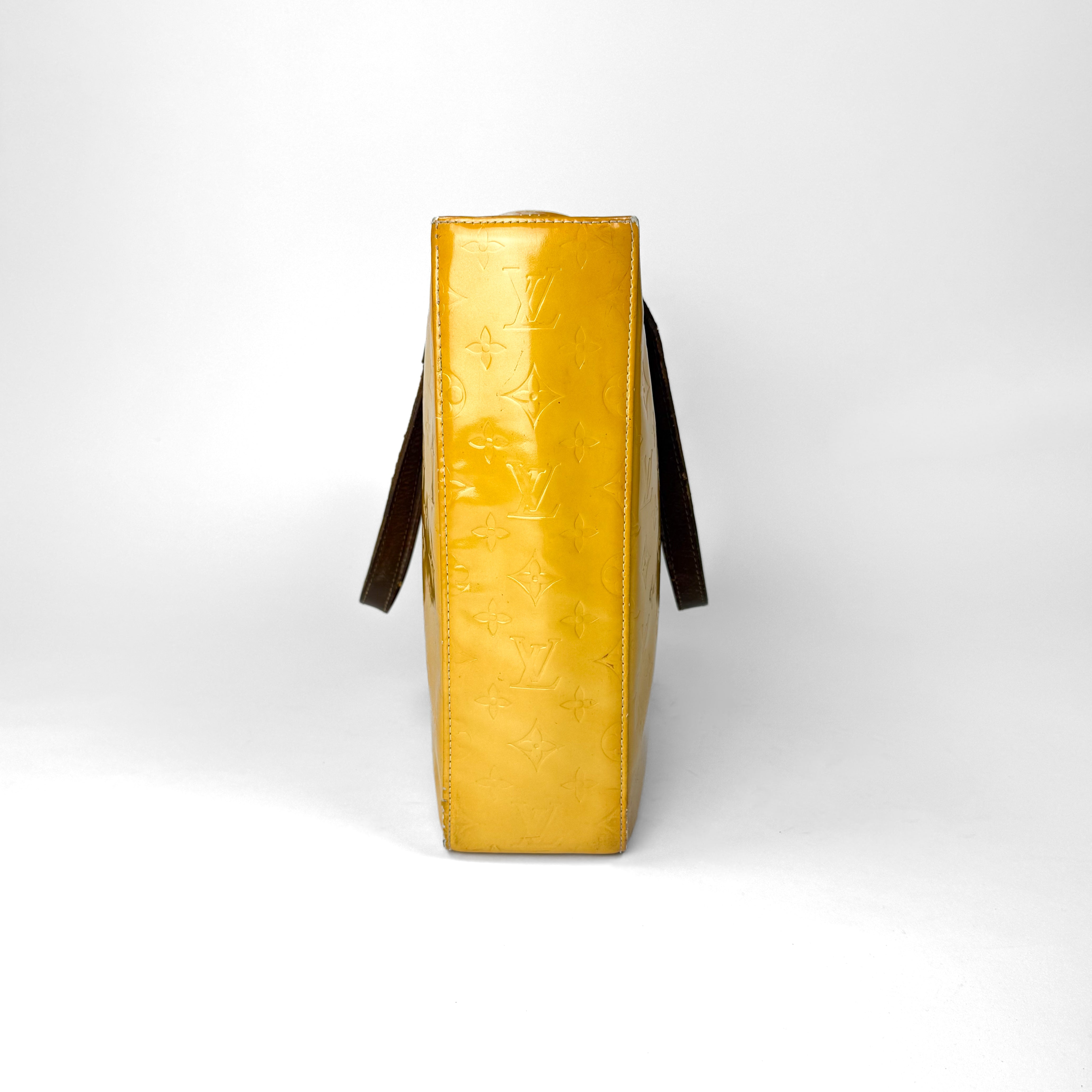 Louis Vuitton Columbus Vernis Monogram Handbag