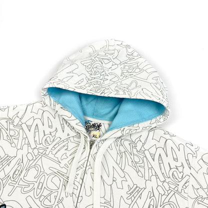 South Pole 90s Graffiti Zip Hoodie
