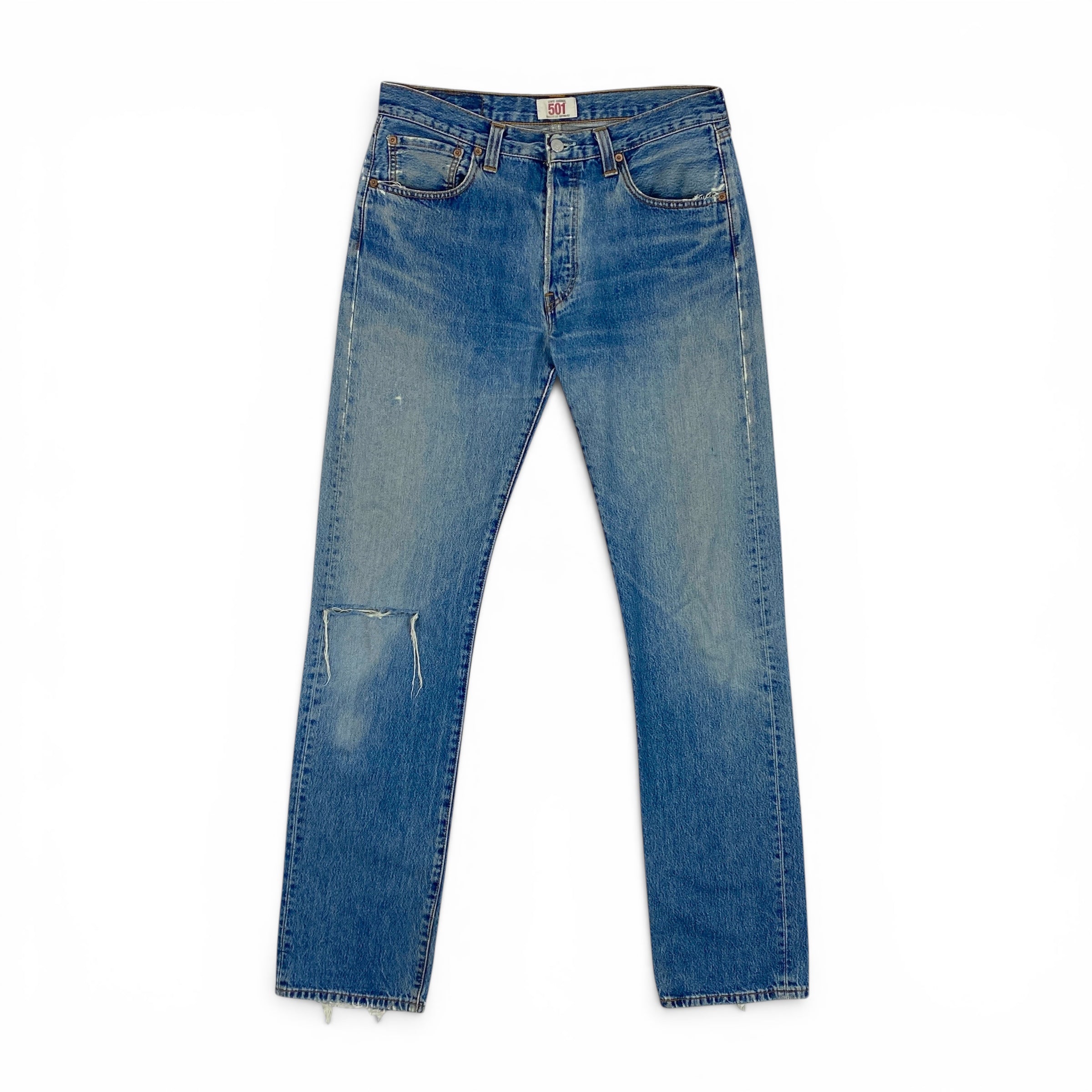 Levi's Ripped Denim Jeans