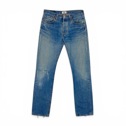 Levi's Ripped Denim Jeans