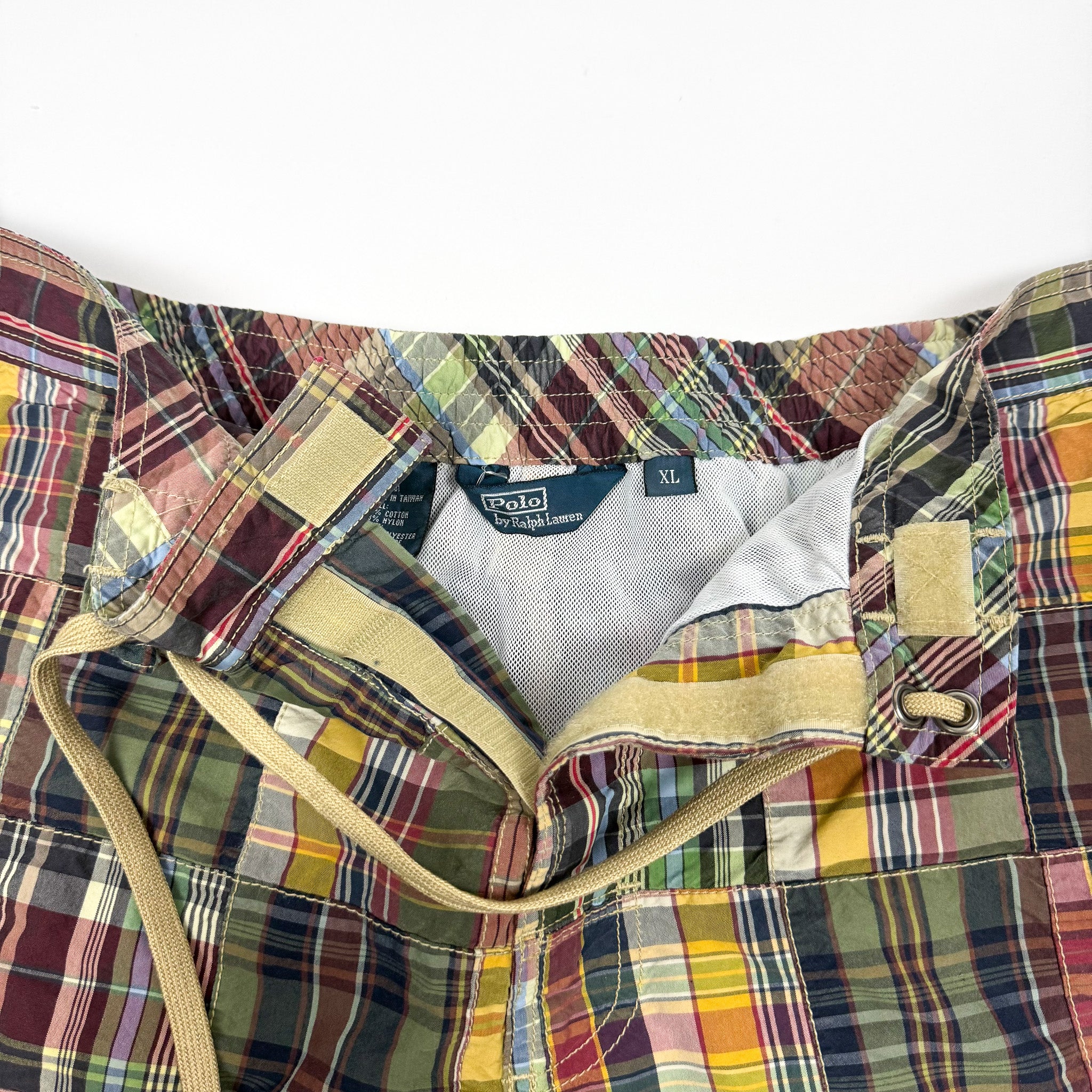 Ralph Lauren Plaid Cargo Shorts